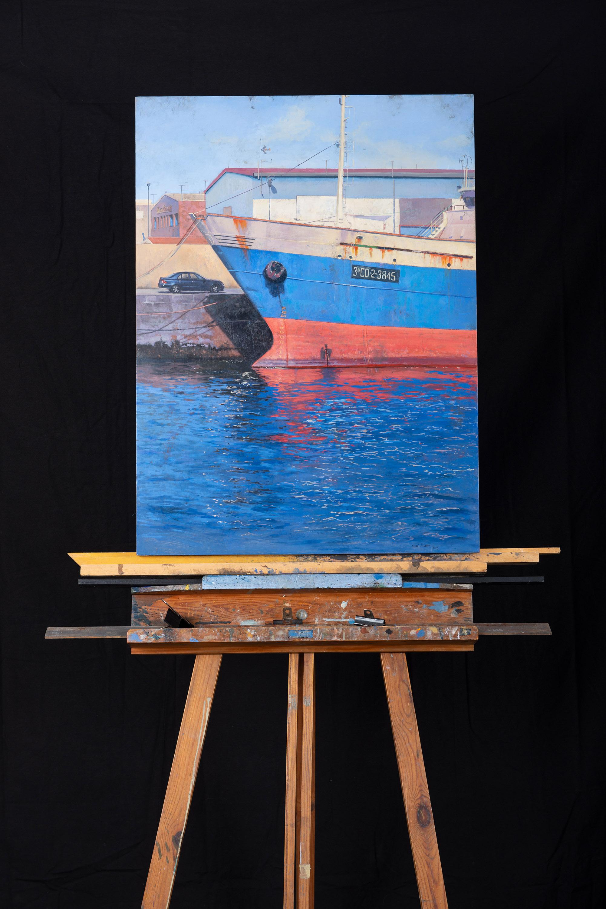 Hafen von Vigo II im Angebot 3