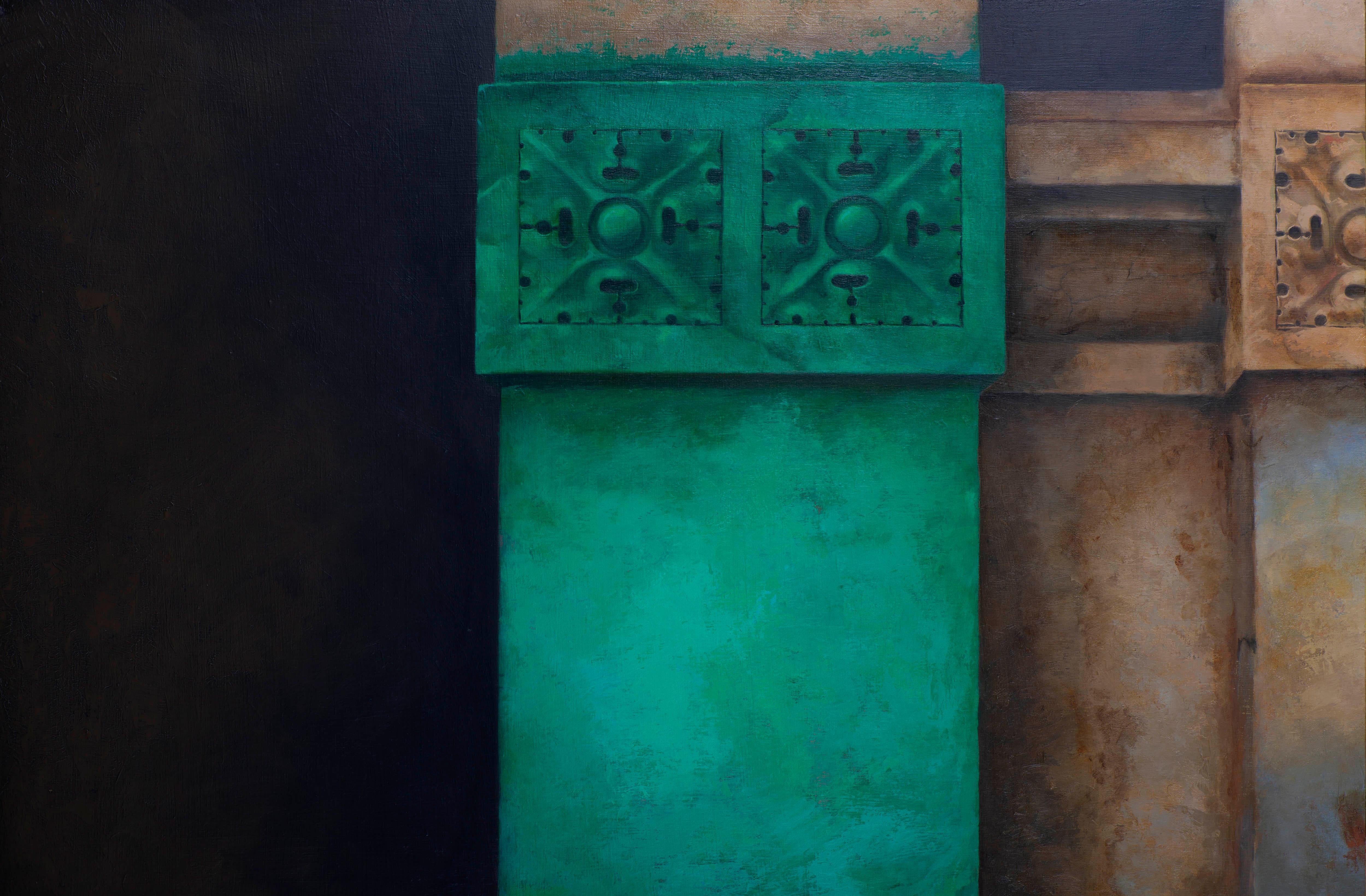 Santander. (Diptychon). – Painting von Juan Álvarez Cebrián