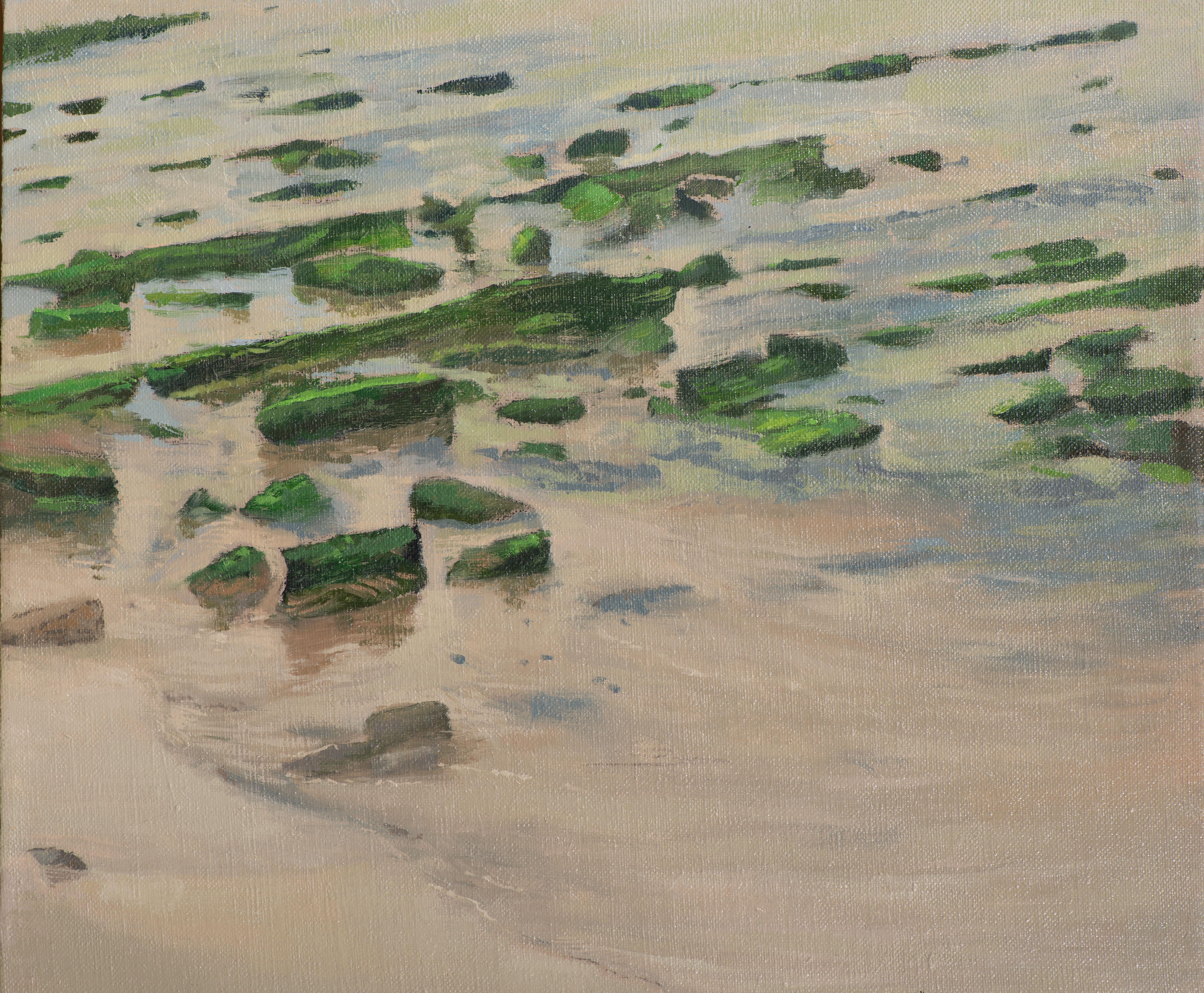Shore 1 – Painting von Juan Álvarez Cebrián