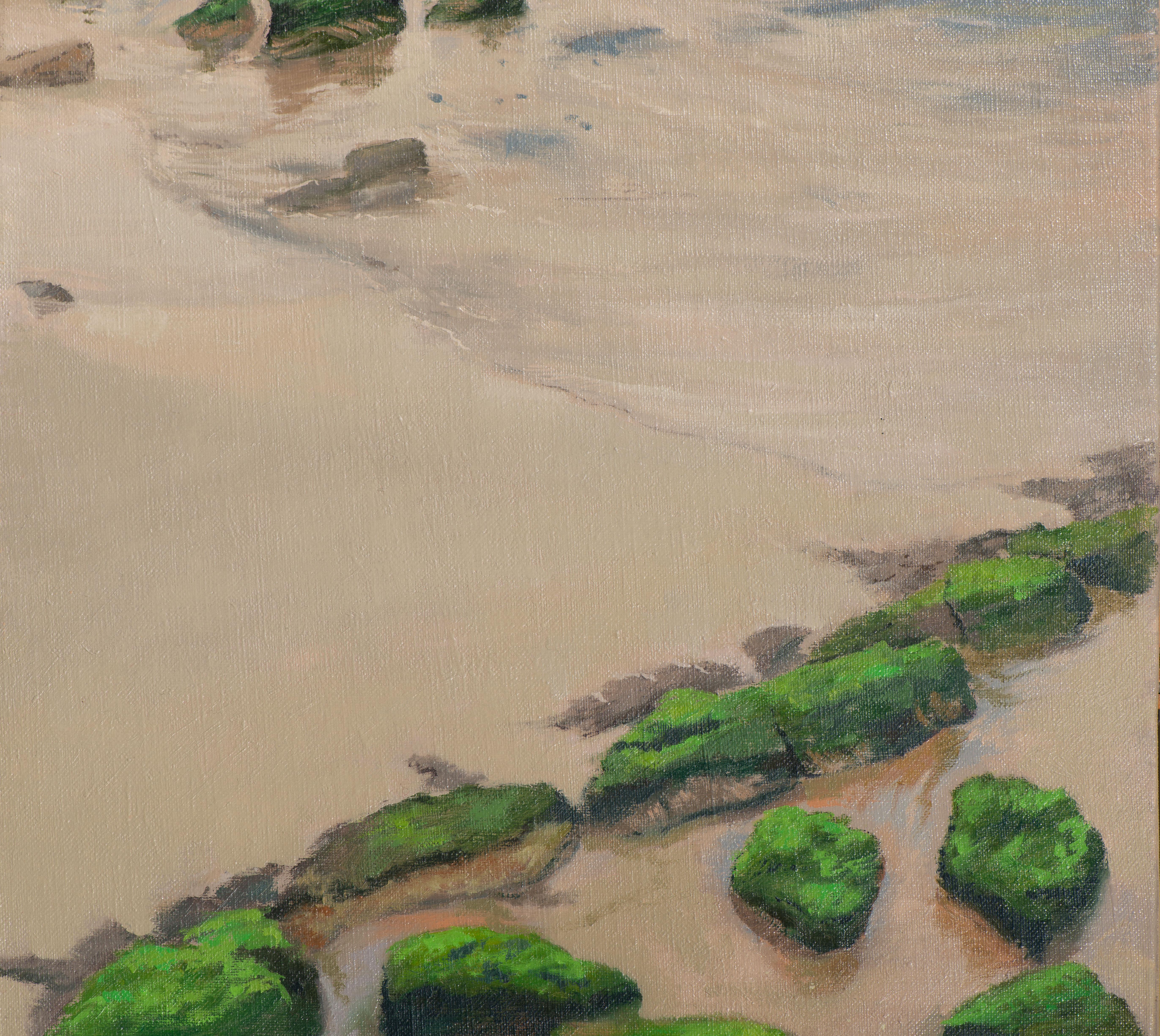 Shore 1 (Realismus), Painting, von Juan Álvarez Cebrián