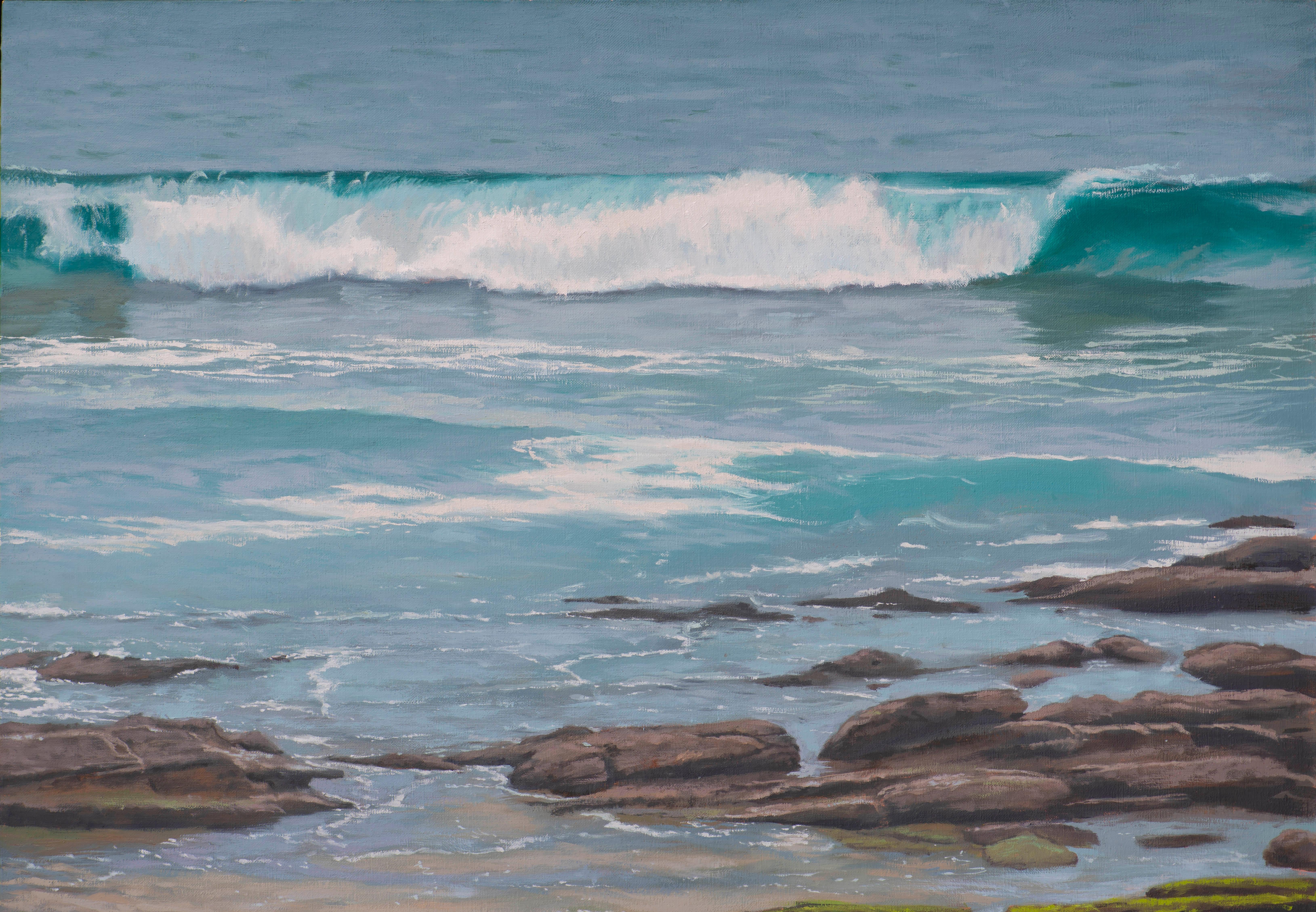 Orilla 1 - Painting Realista de Juan Álvarez Cebrián