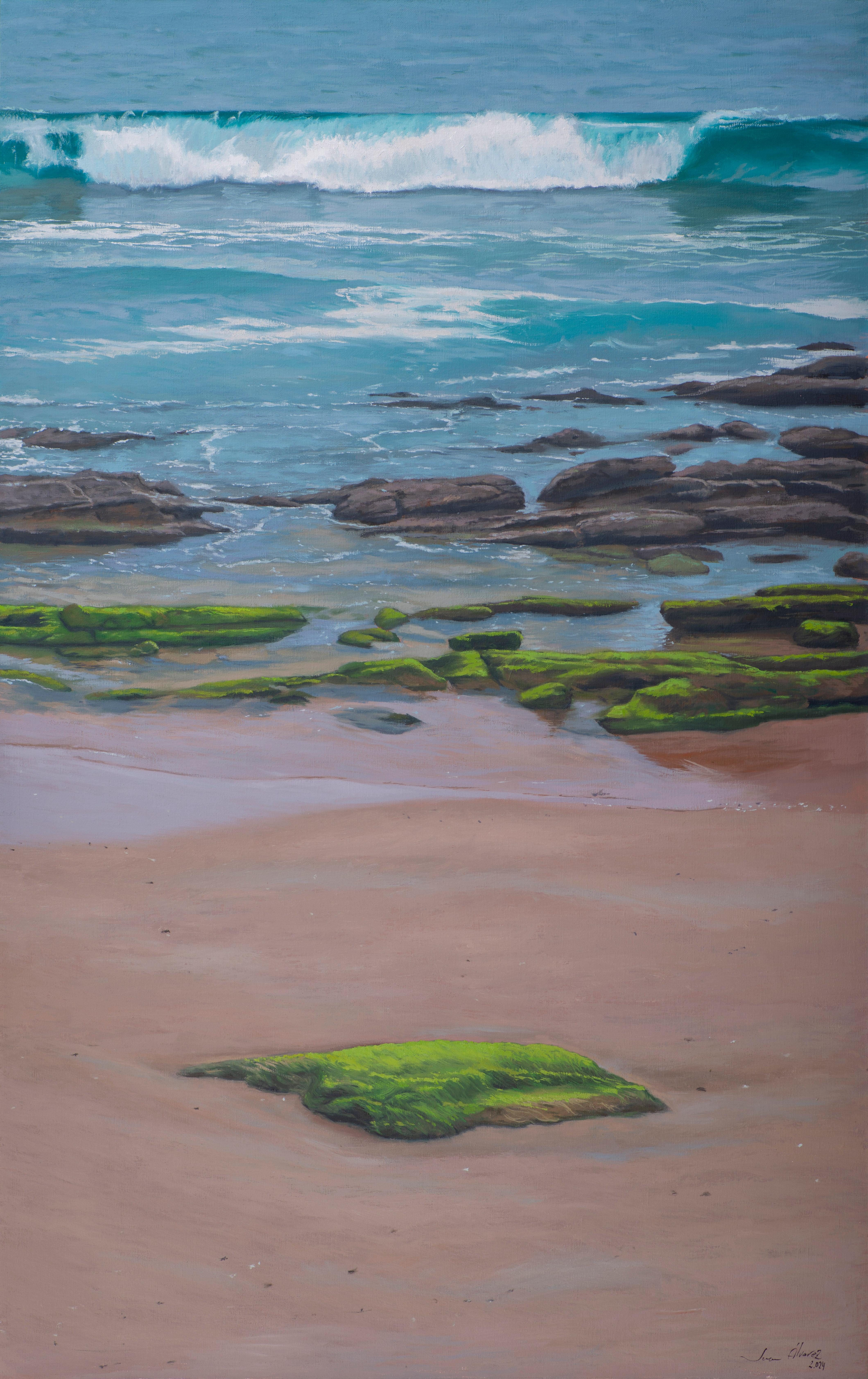 Landscape Painting de Juan Álvarez Cebrián - Orilla 1