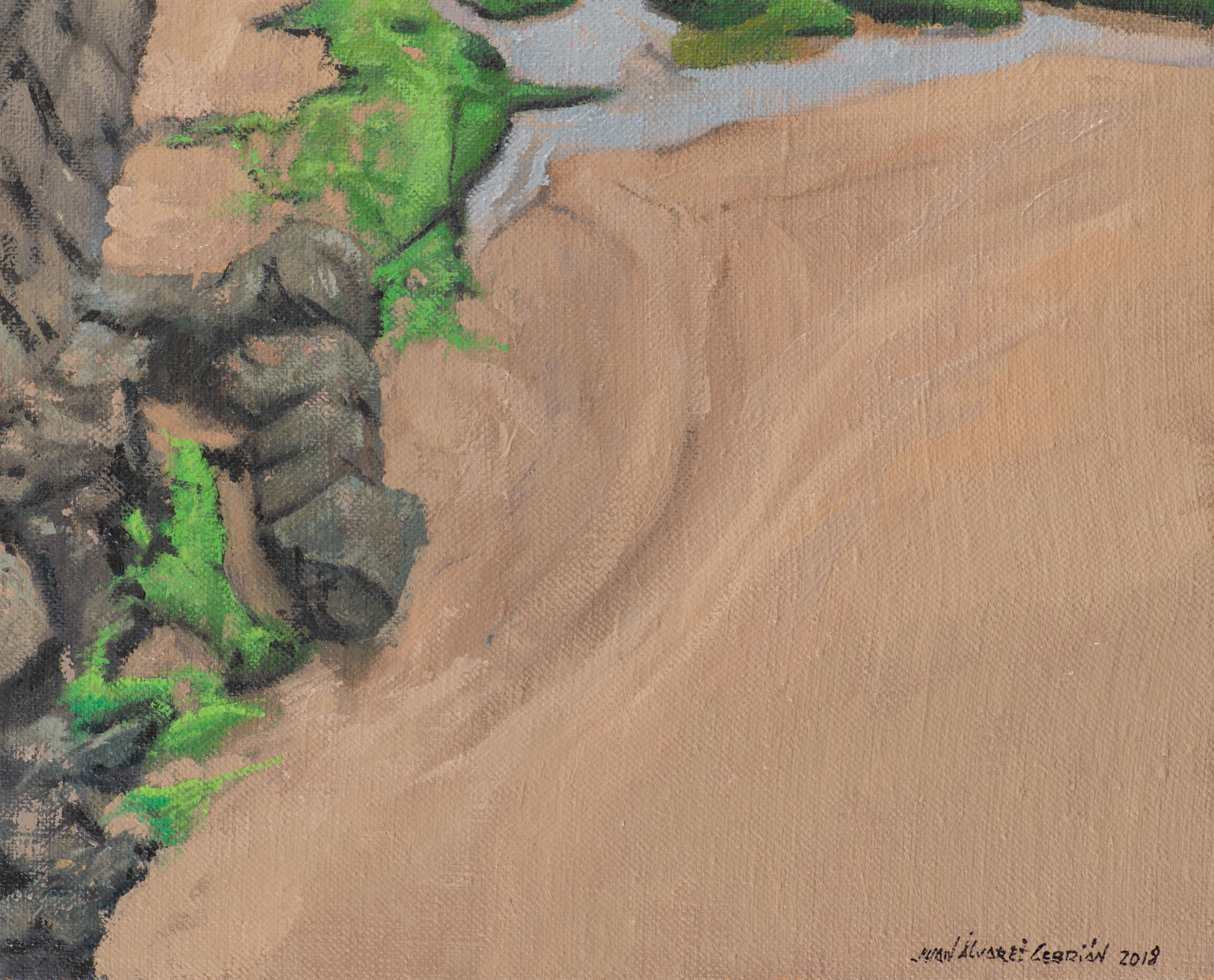 SHORE 2 – Painting von Juan Álvarez Cebrián