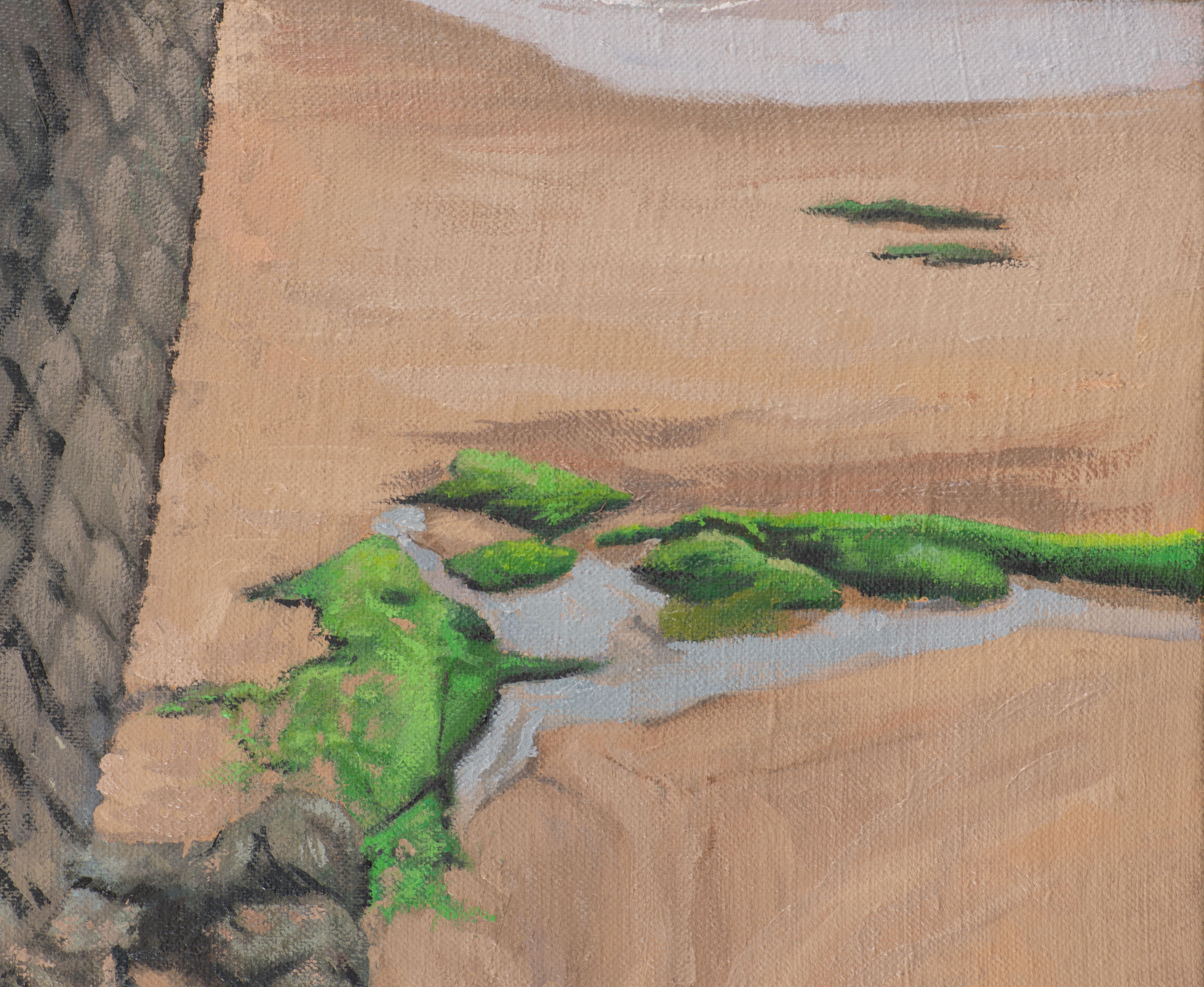 SHORE 2 (Realismus), Painting, von Juan Álvarez Cebrián