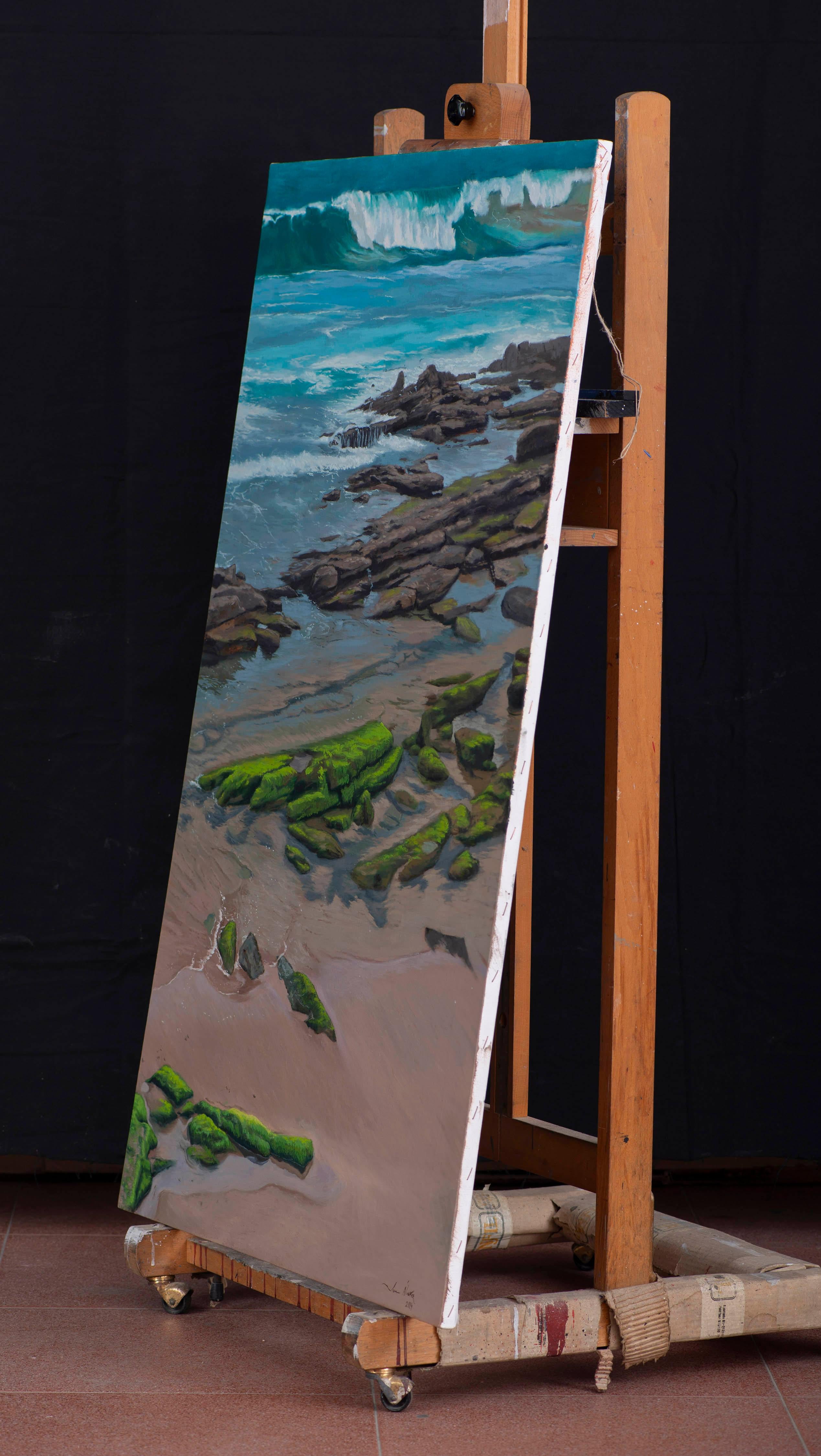 Orilla 2 - Painting Realista de Juan Álvarez Cebrián