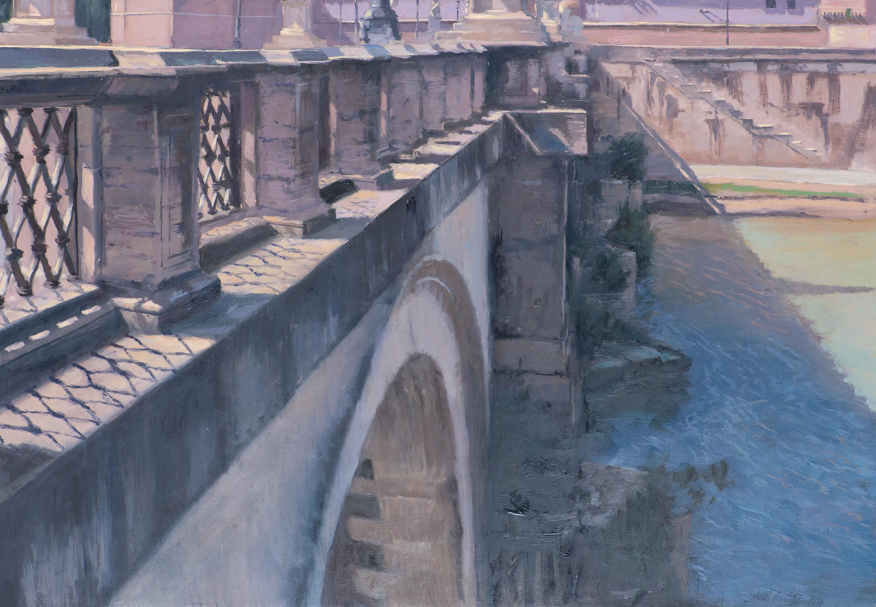 San Angelo Castle. - Painting by Juan Álvarez Cebrián