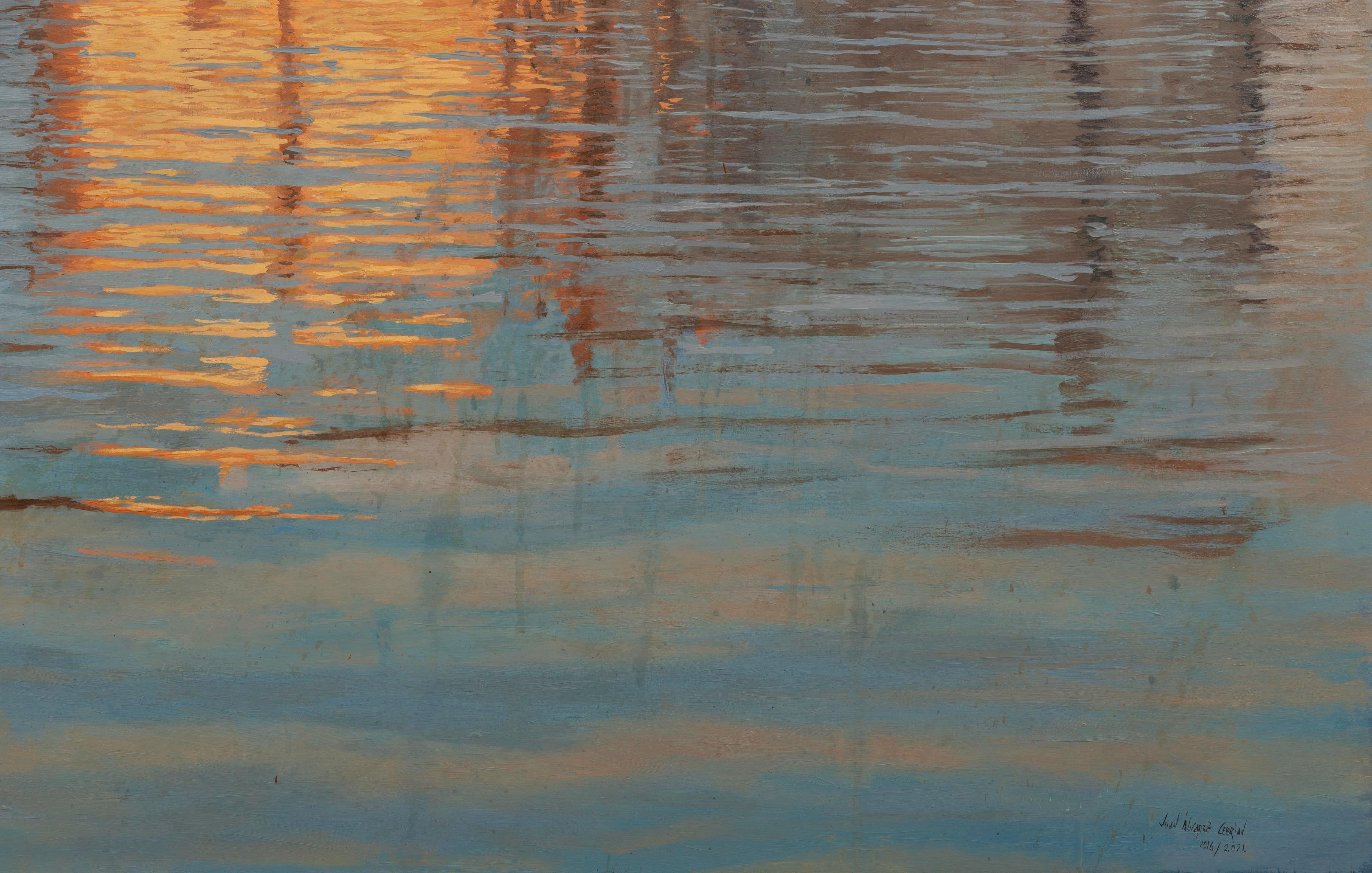 Sunset dans un port en vente 2