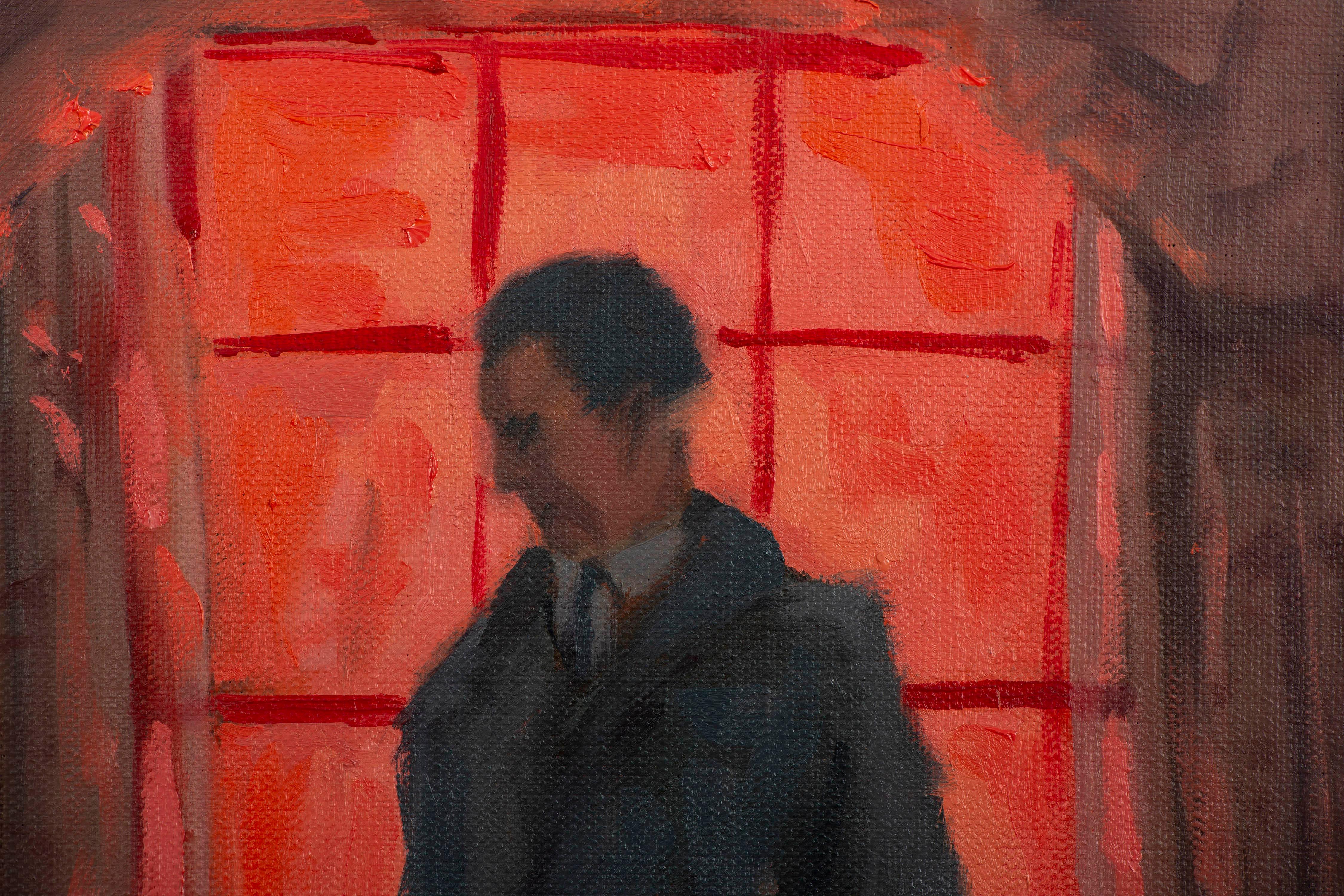 La date - Painting de Juan Álvarez Cebrián