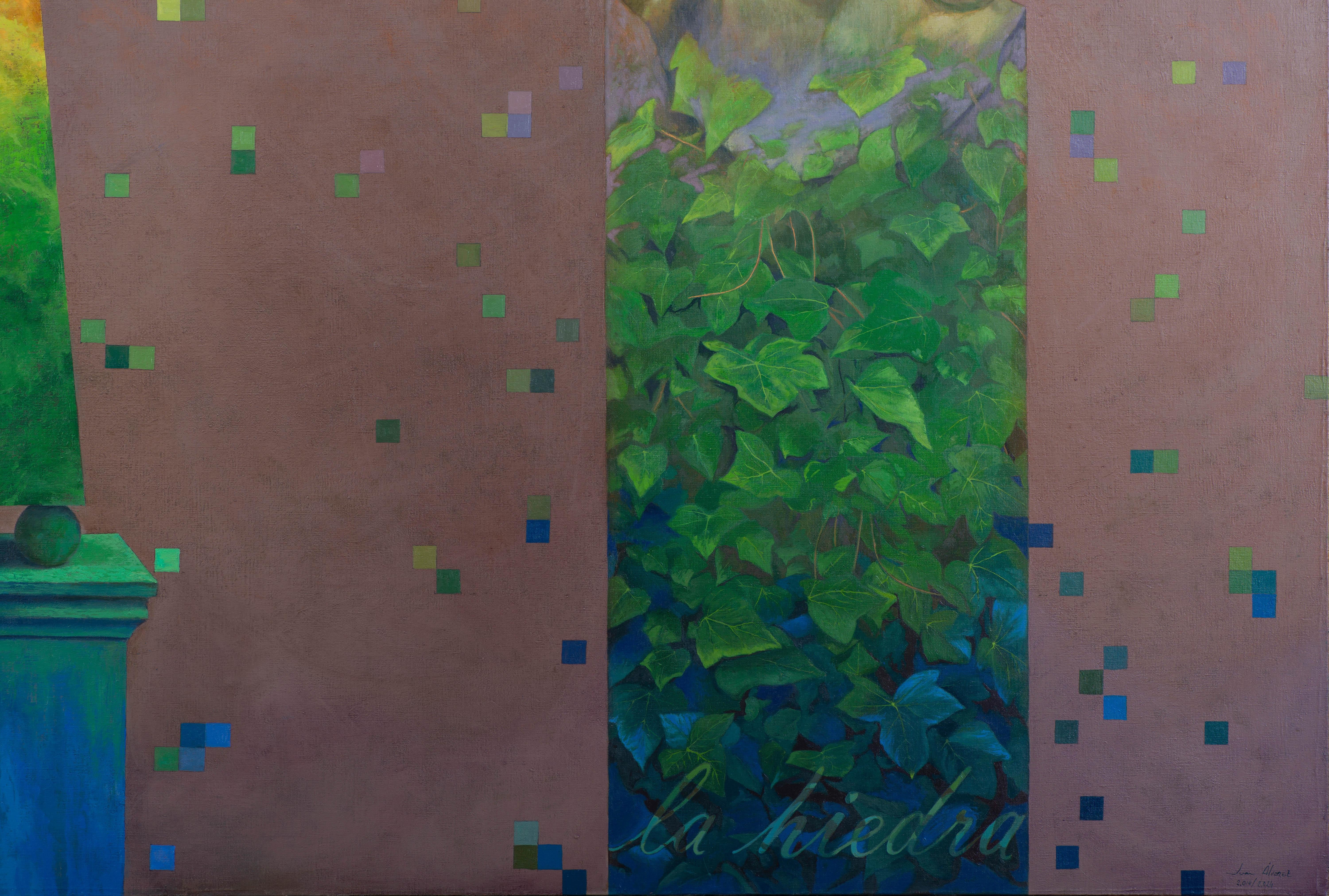 The ivy - Painting by Juan Álvarez Cebrián