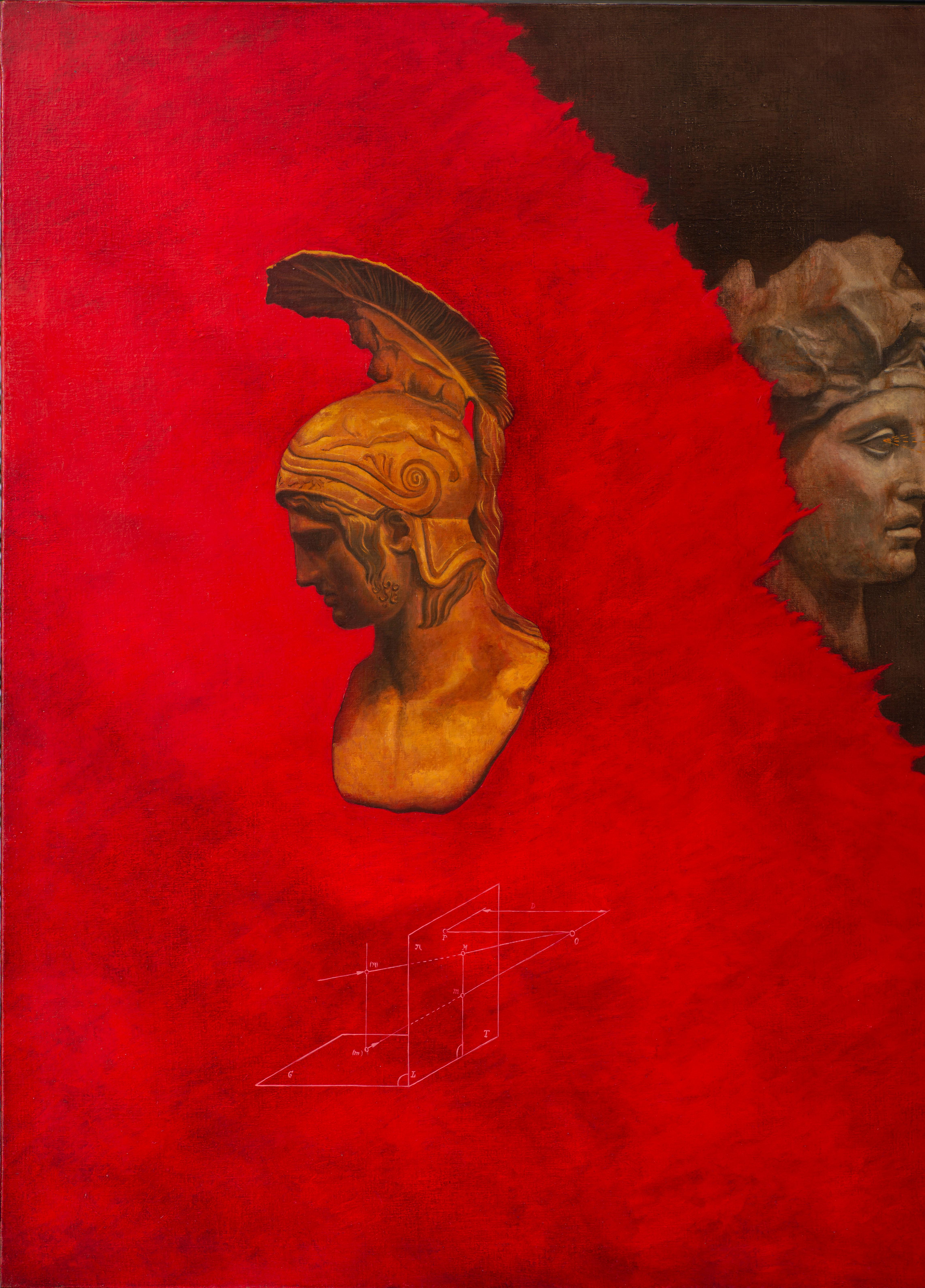 Theories II - Painting by Juan Álvarez Cebrián