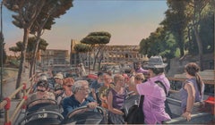 Turistas en Roma