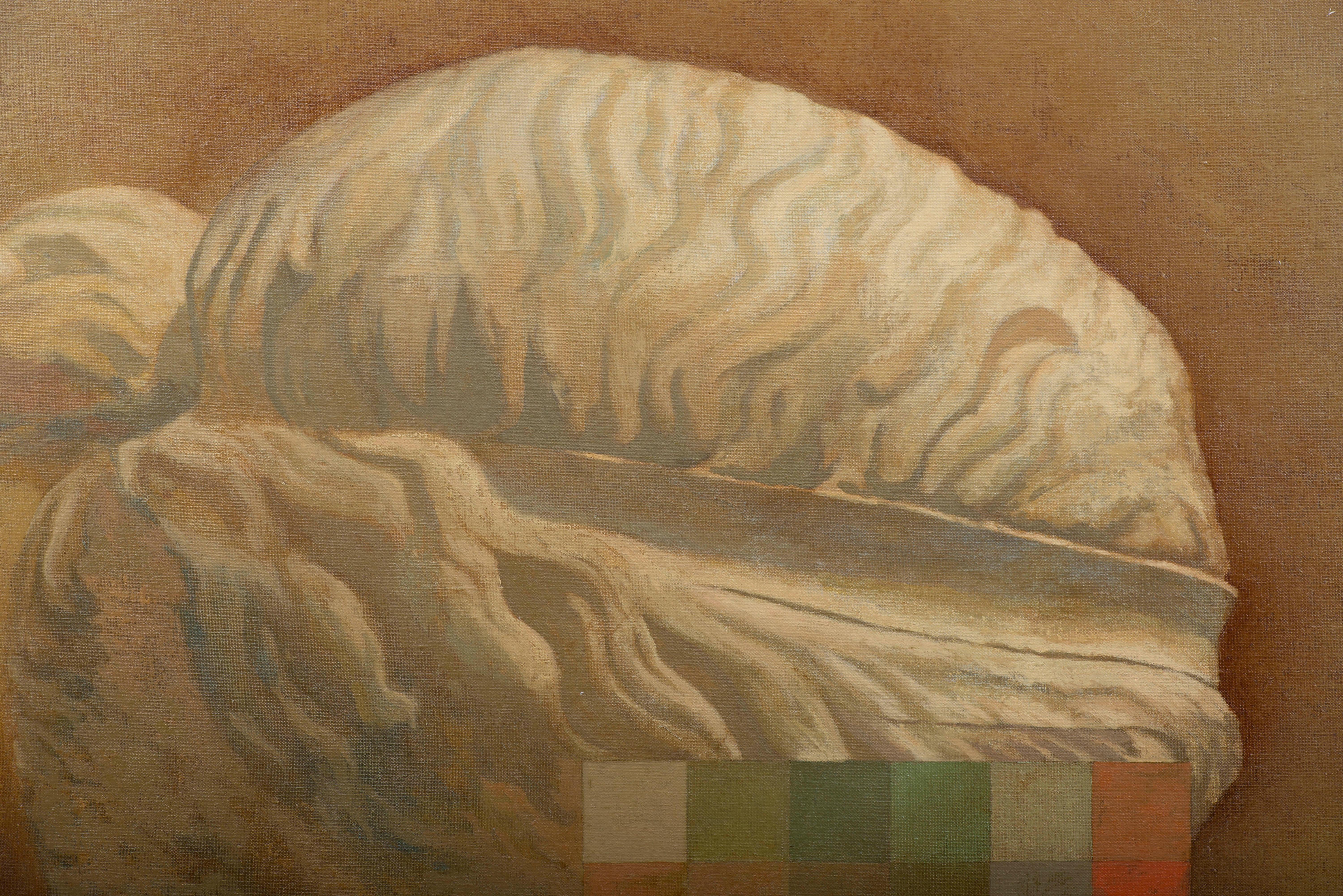 Übertragung der Persönlichkeit (Braun), Figurative Painting, von Juan Álvarez Cebrián