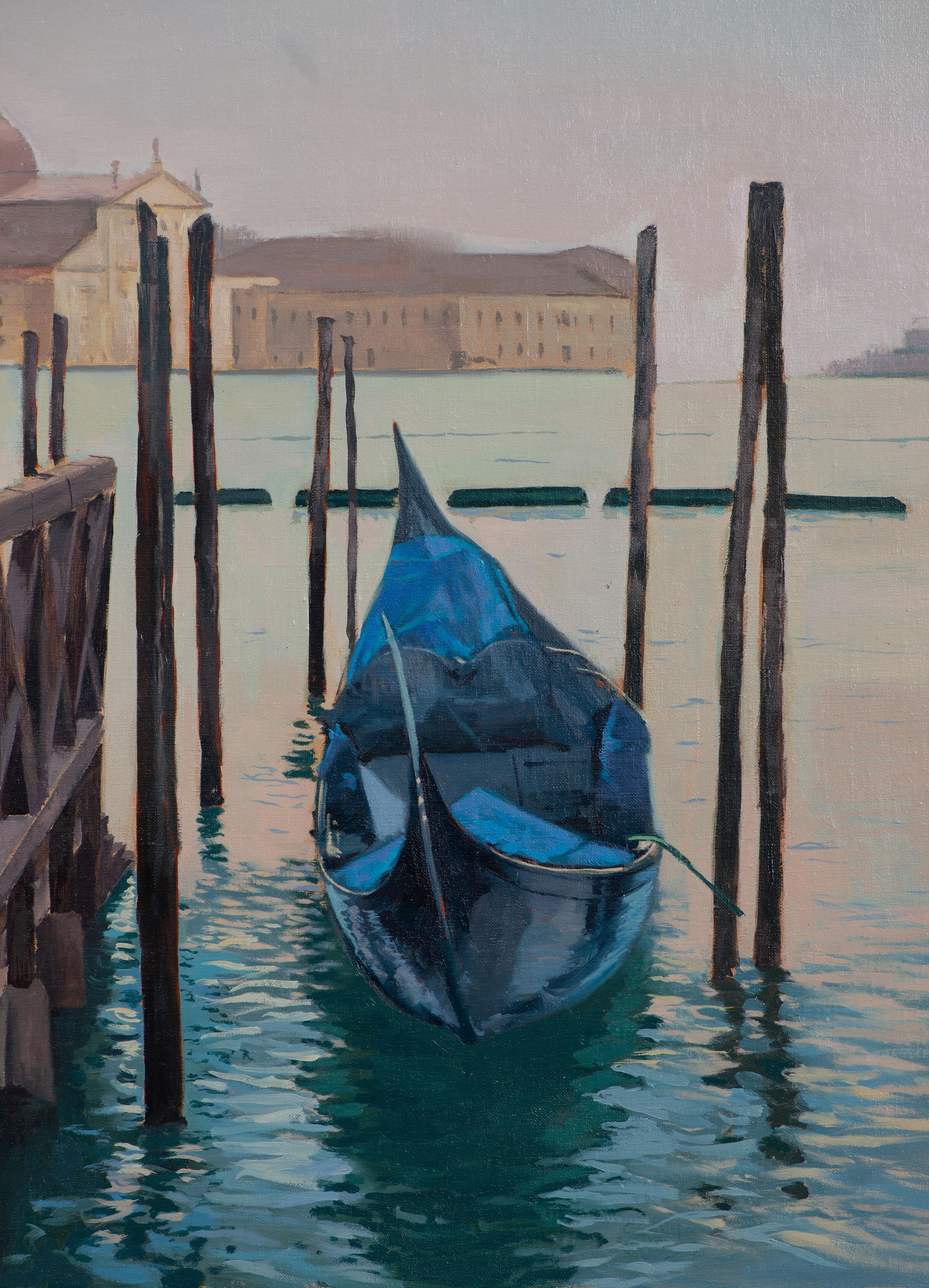 Venise I - Painting de Juan Álvarez Cebrián