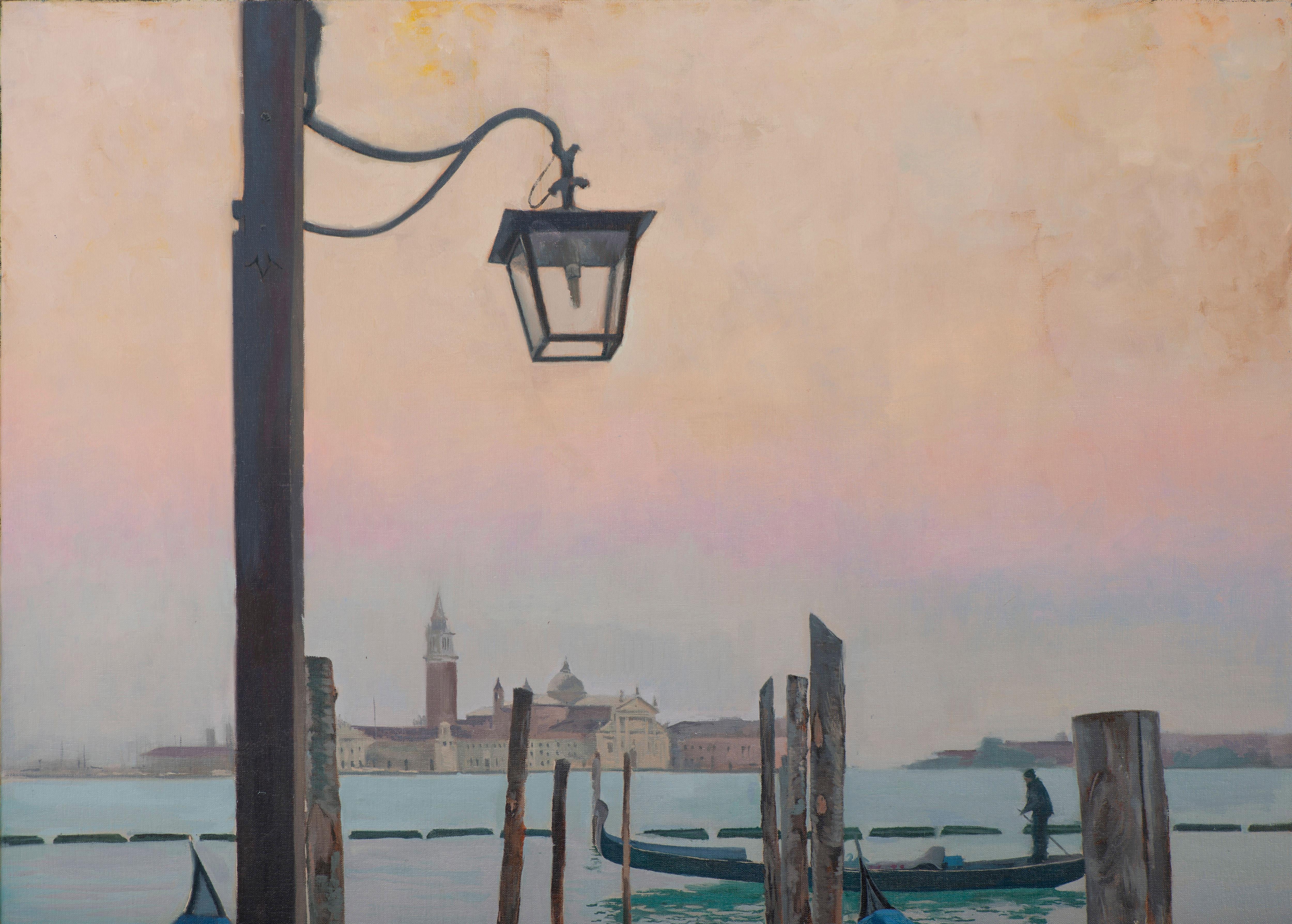 Venise I - Painting de Juan Álvarez Cebrián