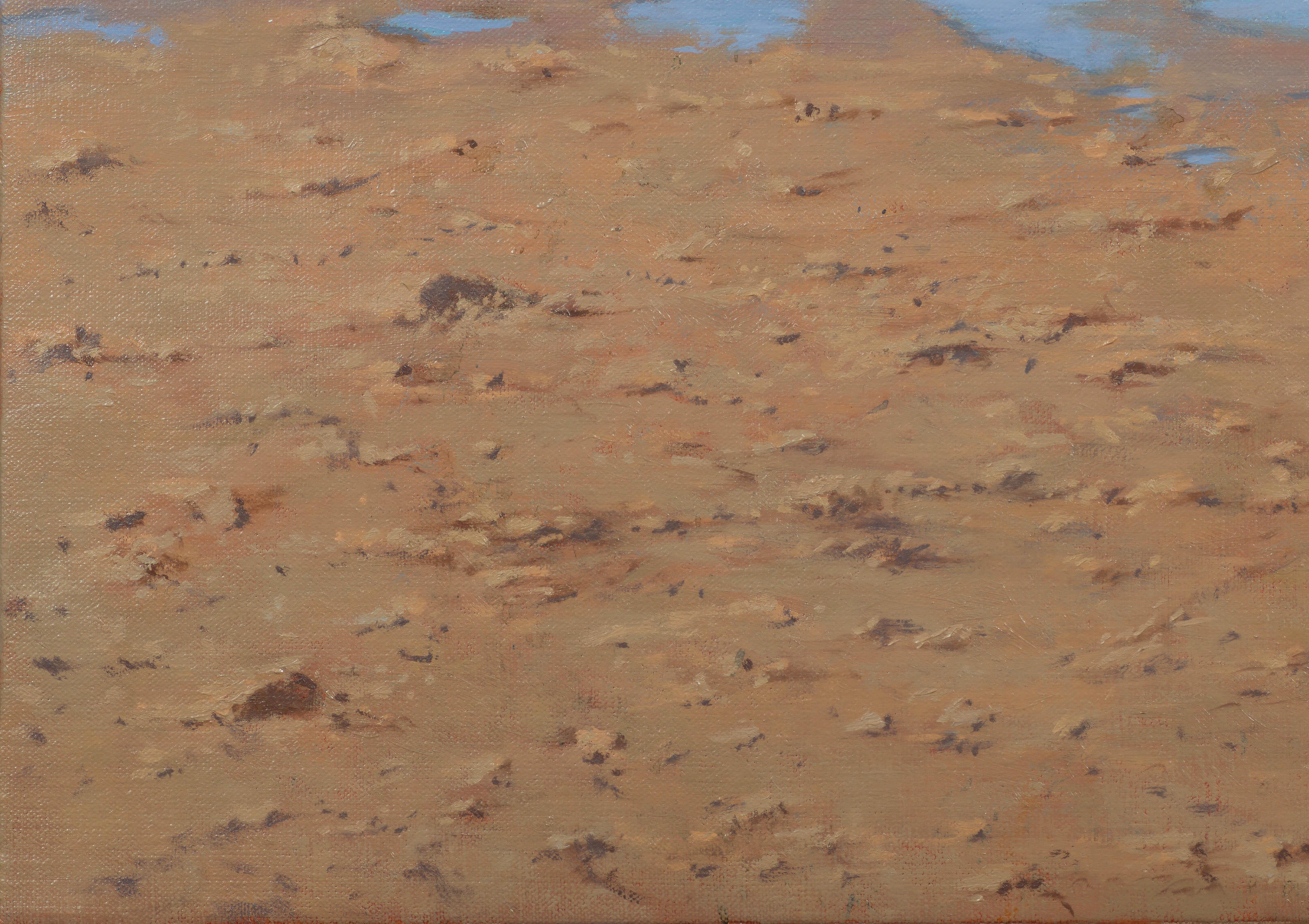Spaziergang entlang des Ufers (Realismus), Painting, von Juan Álvarez Cebrián