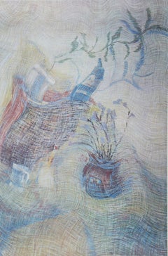 Bodegón 29, Litografía abstracta firmada por Juan Manuel Gomez-Quiroz