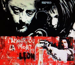 Pajares Jean  Cine Reno LEO PROFESIONAL   arte callejero pintura mixta