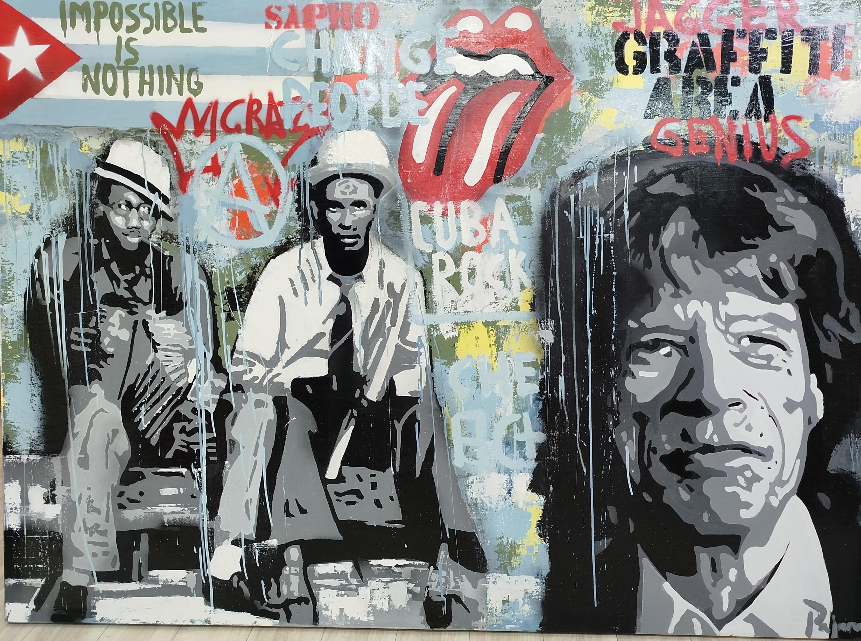 Original artwork by Spanish artist PAJARES
PAJARES, Juan Manuel (Lleida 1957 )
Pajares was introduced to the impact of large-scale canvas painting using acrylics, collages and paints. Driven by insatiable creativity and his search for perfection, he