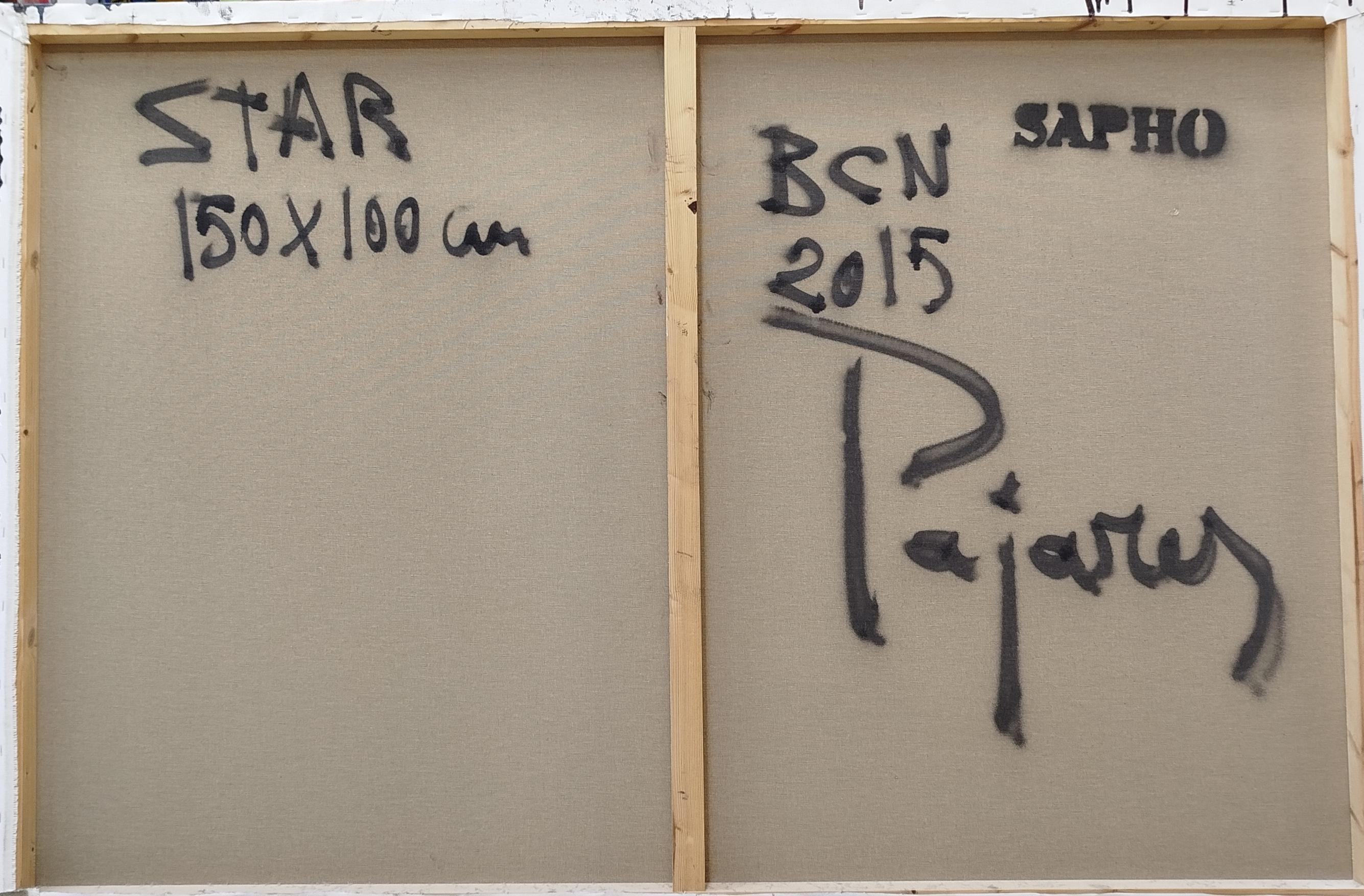 Originalkunstwerk des spanischen Künstlers PAJARES
PAJARES, Juan Manuel (Lleida 1957 )
Pajares lernte die Wirkung der großformatigen Leinwandmalerei mit Acrylfarben, Collagen und Lacken kennen. Angetrieben von seiner unersättlichen Kreativität und