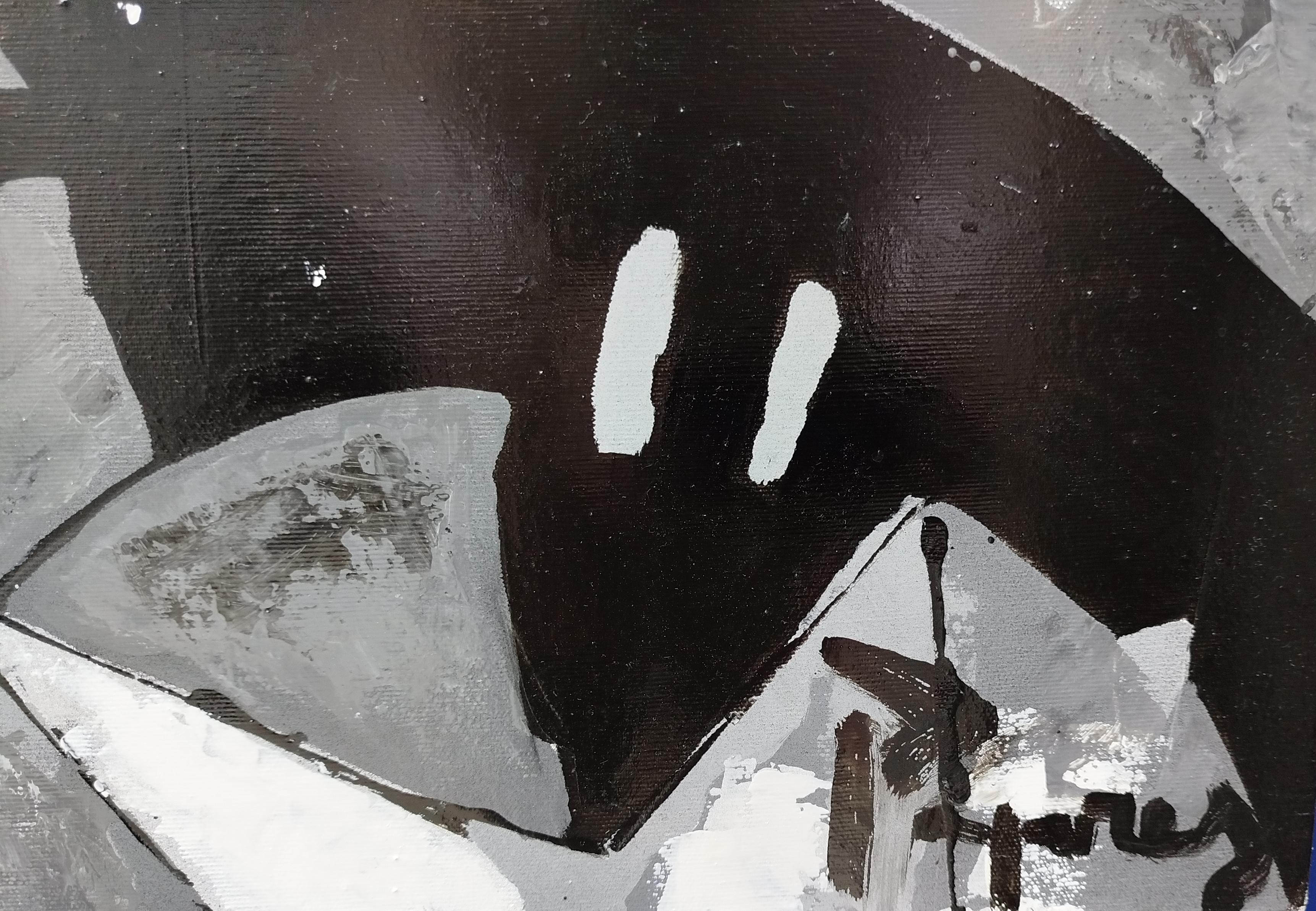 Pajares  Stern     Mixed Media- Street Art im Angebot 1