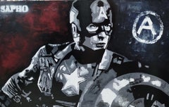 Pajares  Estrella     Original- arte callejero Técnica mixta