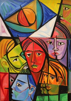 Composición cubista - 1976