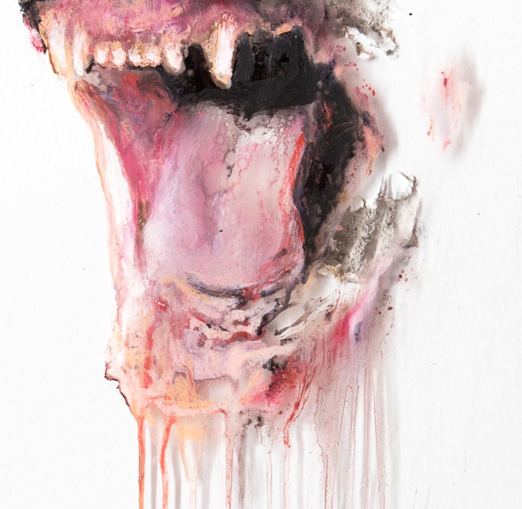 Pintura 3D del Lobo: 'El Cazador XIII en venta 1