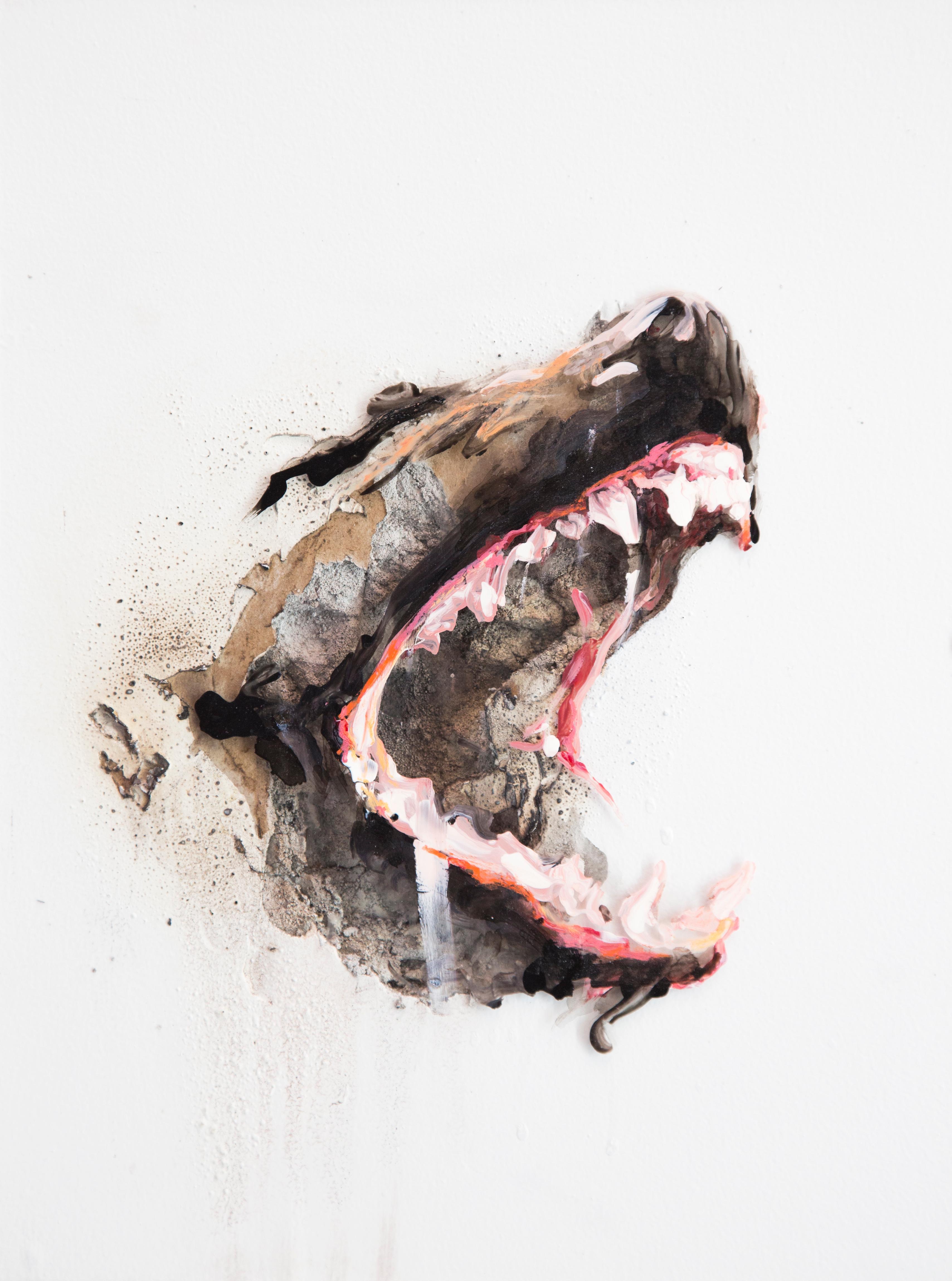 Animal Painting di Juan Miguel Palacios - Pittura 3D del lupo: "Il cacciatore XXIX