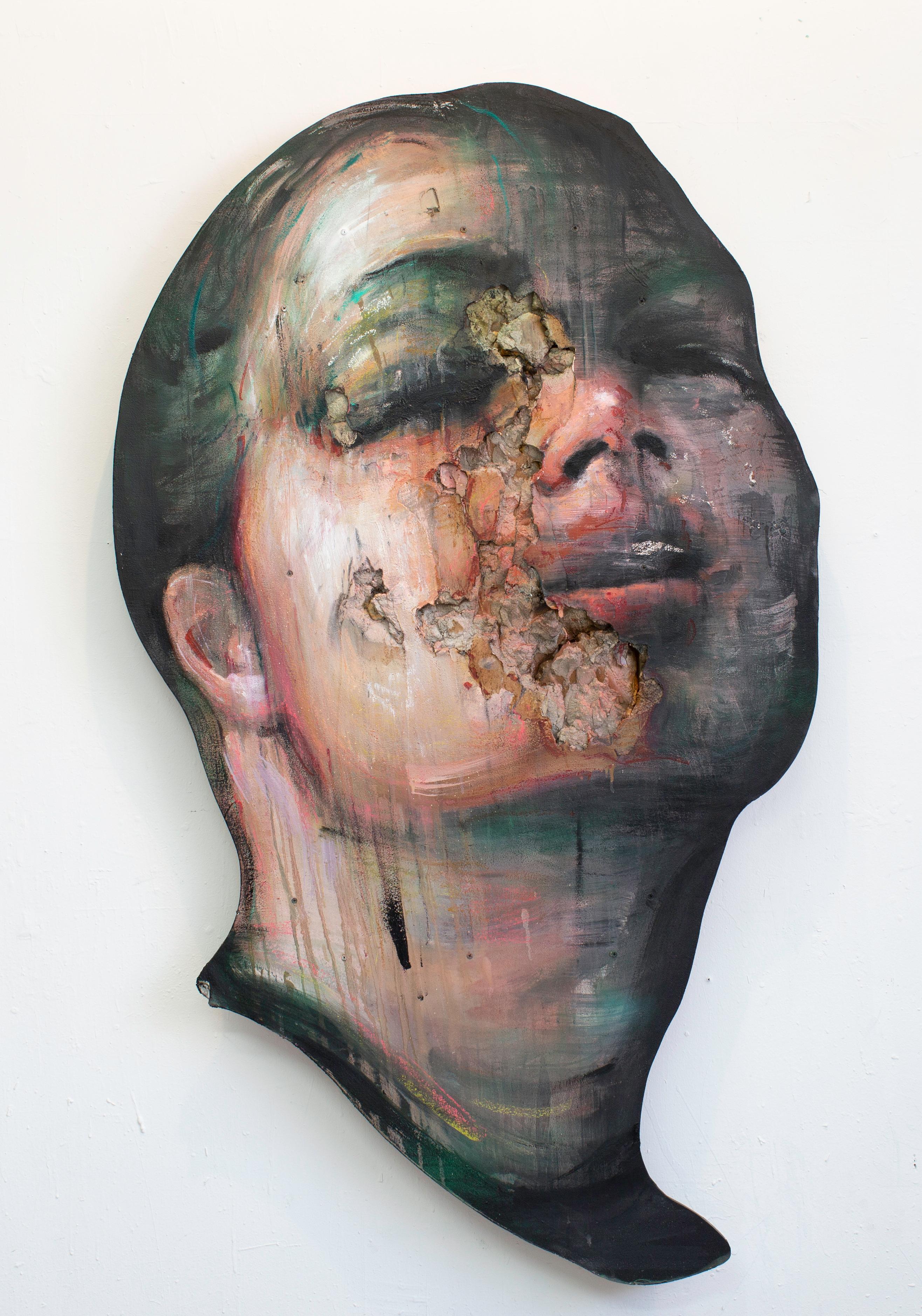 Juan Miguel Palacios Portrait Painting - 3D Portrait of Woman: 'The Wanders I'