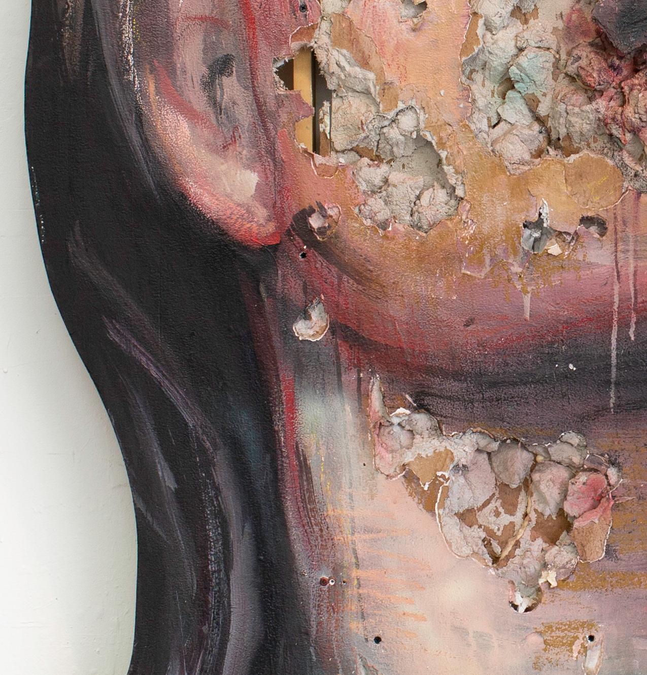 Retrato de mujer pintado en 3D: 