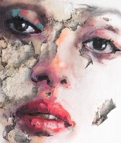 3D-Porträtgemälde einer Frau: „Männer CCLIII“