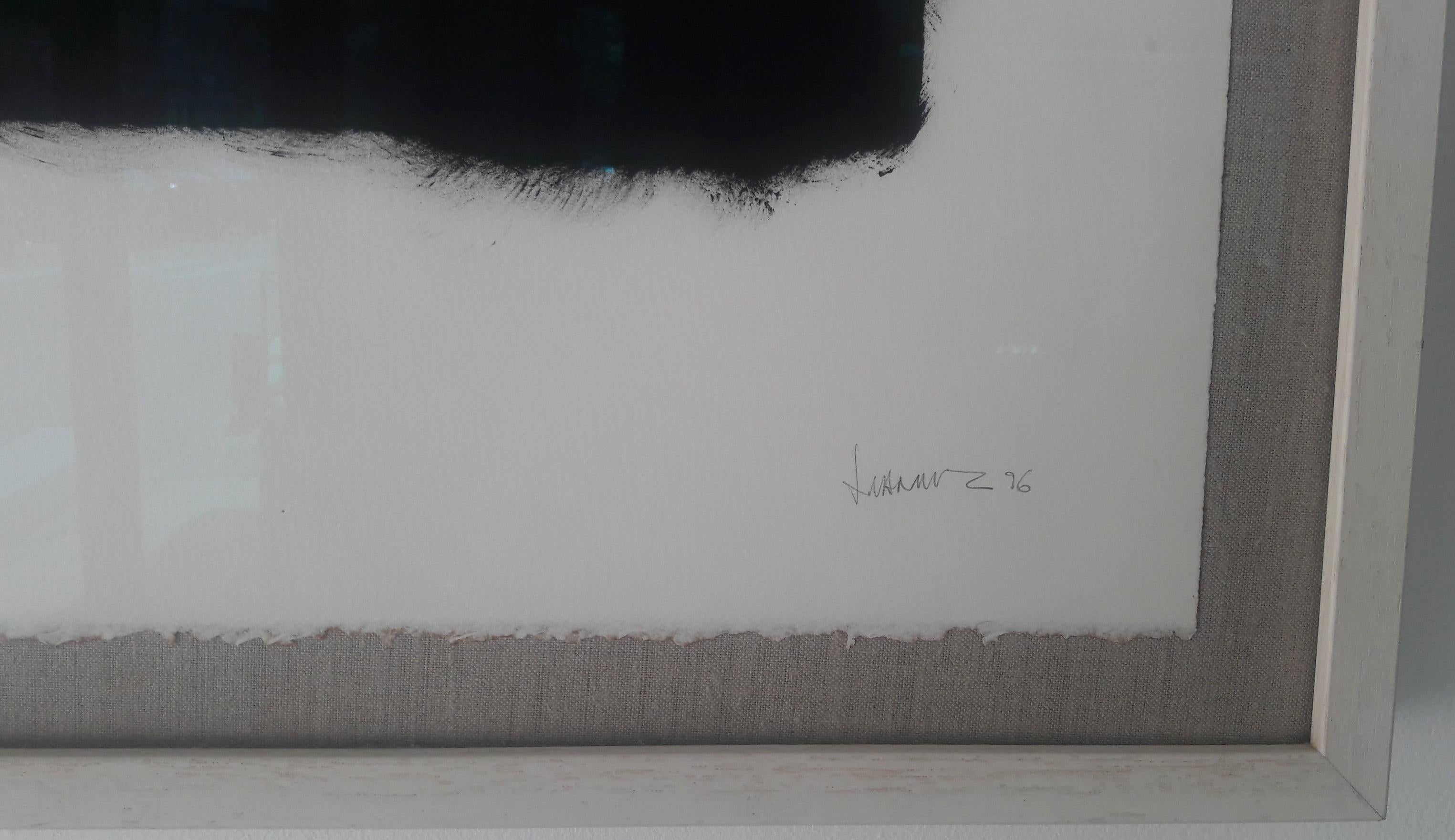 Juan Muñoz Furniture III Enigmatic Despair Isolation Mezzotint Black Interior For Sale 1