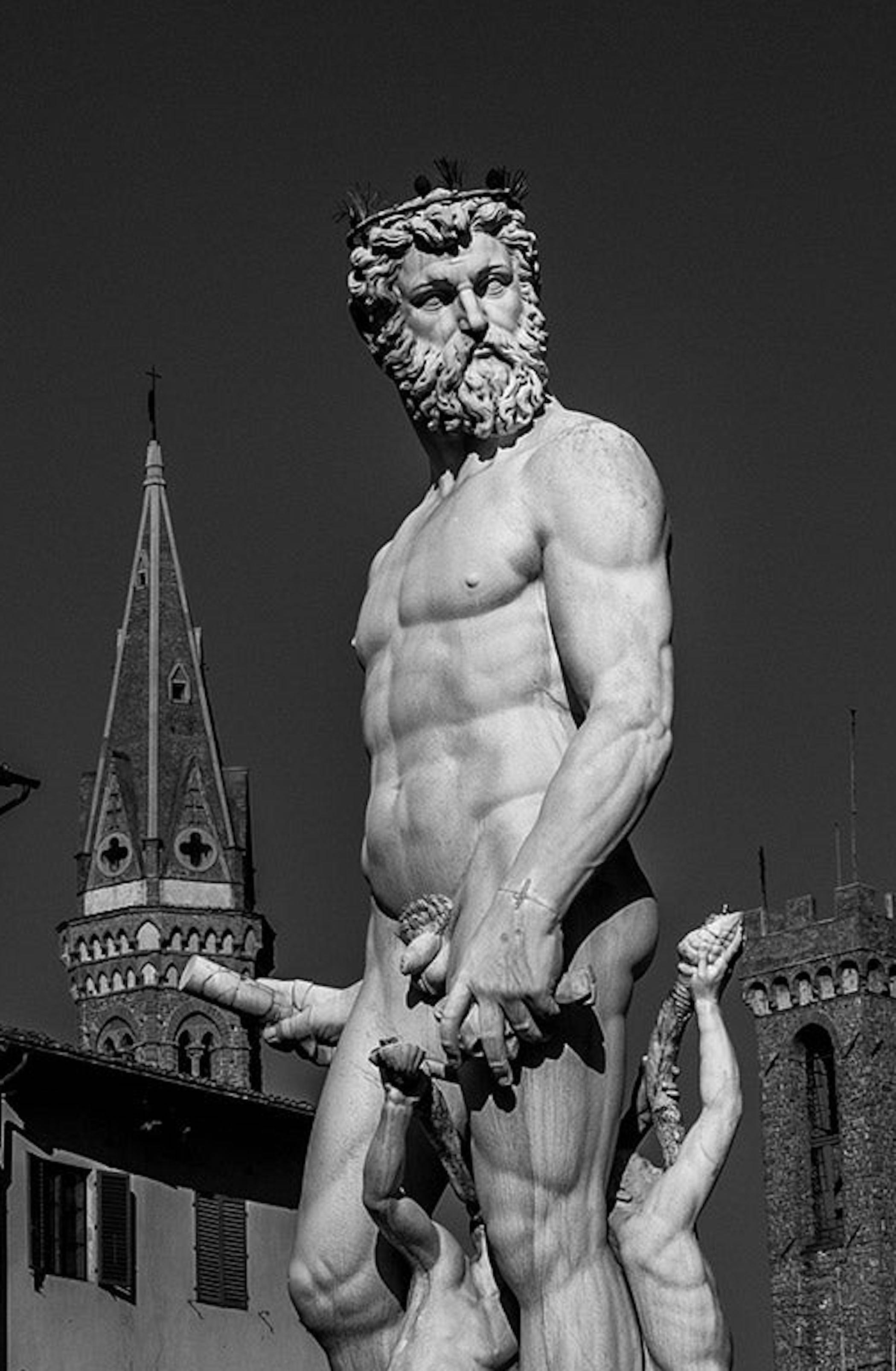 Florenz. Figurative Landschaftsfotografie in Schwarz-Weiß in limitierter Auflage (Zeitgenössisch), Photograph, von Juan Pablo Castro