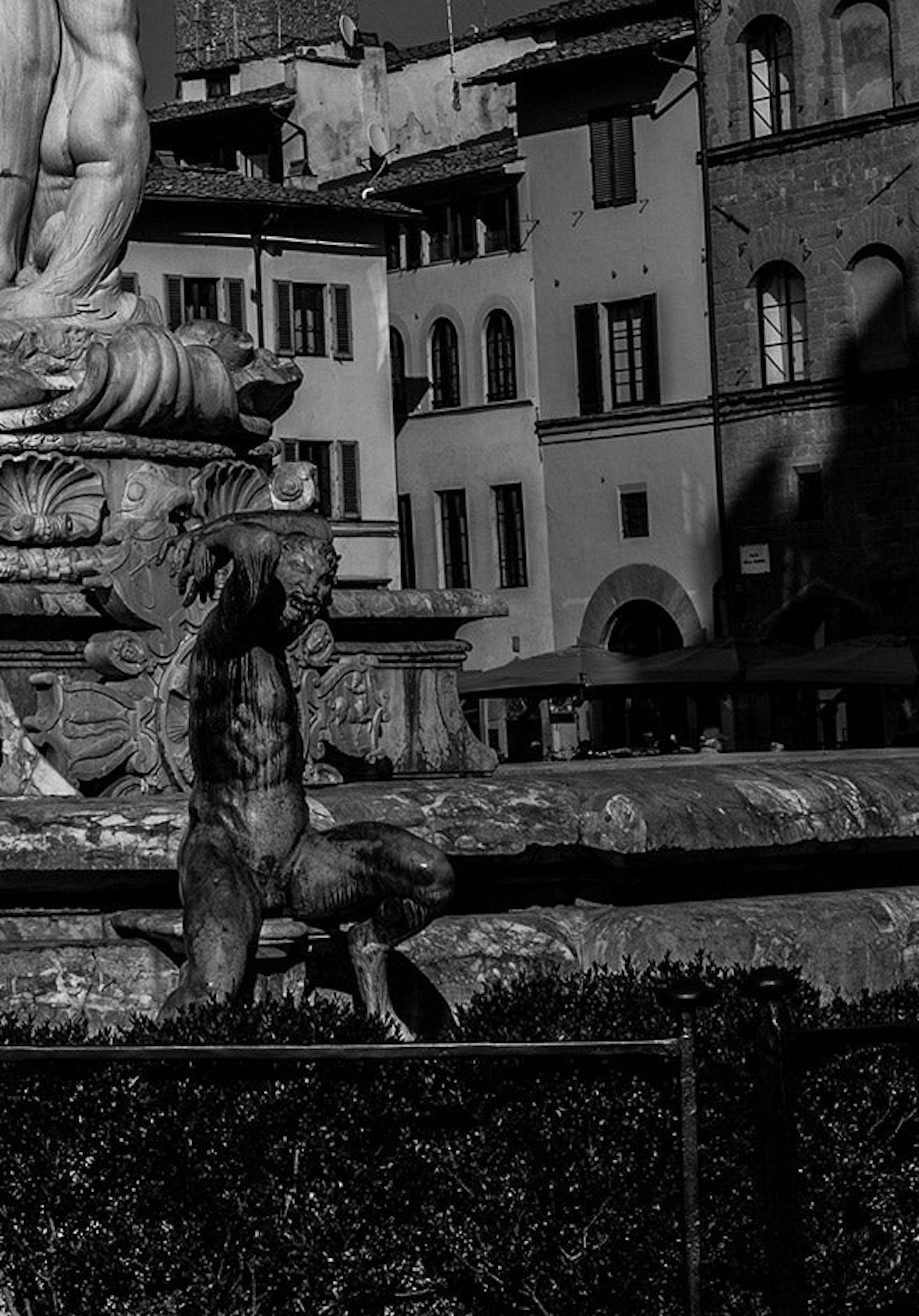 Firenze. Figurative Landscape black and white limited edition photograph - Contemporary Photograph by Juan Pablo Castro