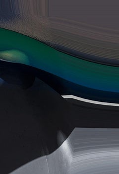 Metallurgic A. Abstrakte, limitierte Auflage von Farbe  Foto