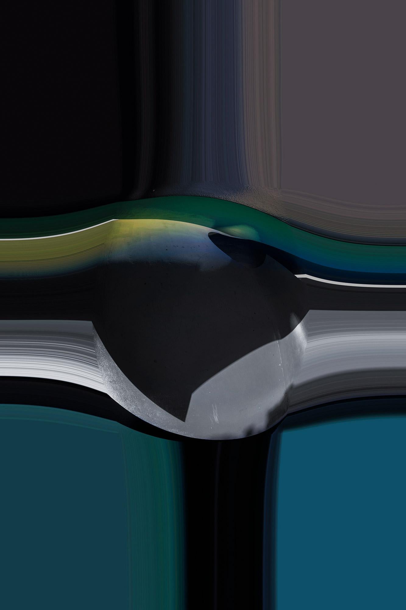 Metallurgico A. Astratto a colori in edizione limitata  fotografia