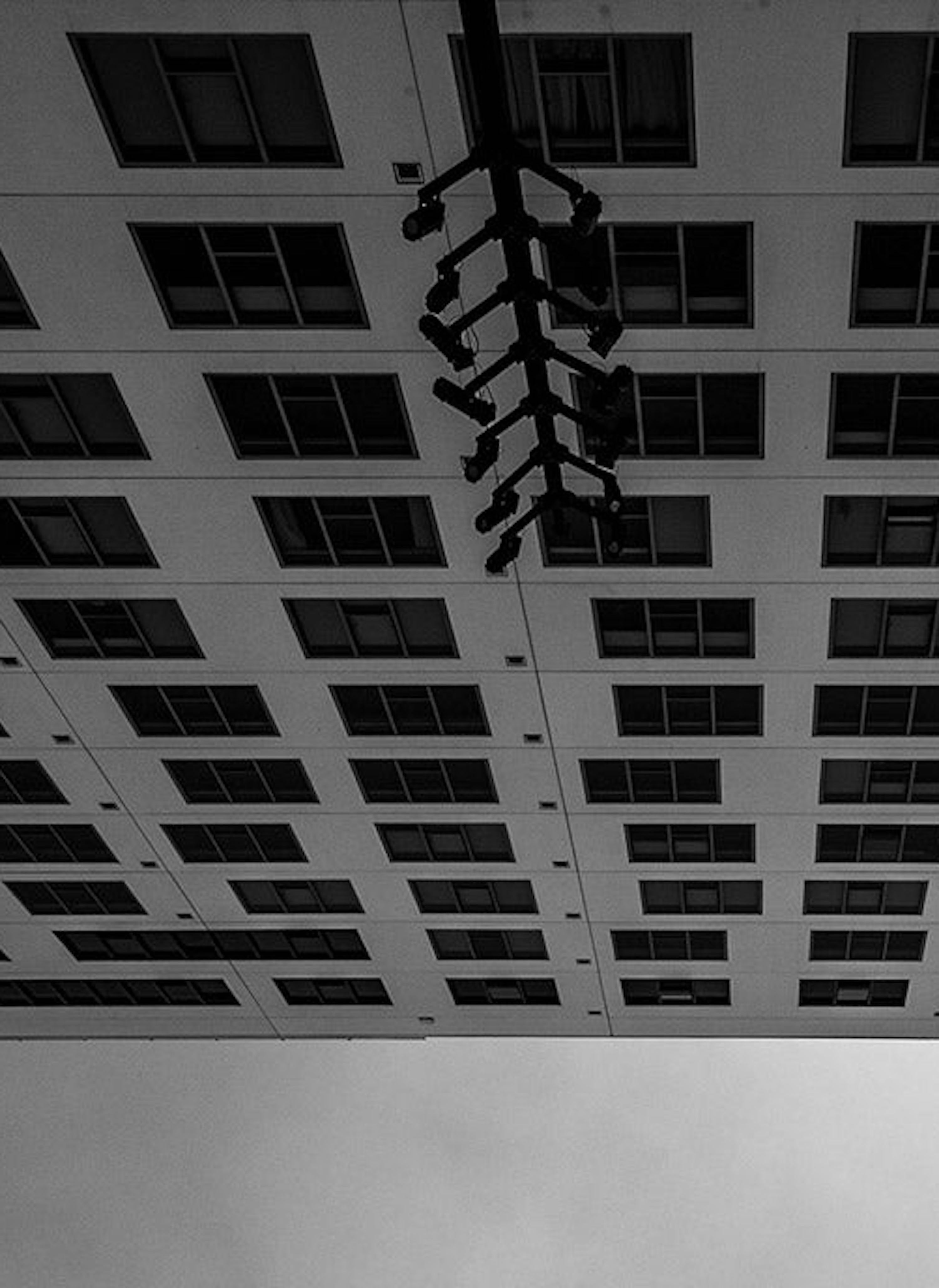 Versus. Architectural Landscape black and white limited edition photograph - Contemporary Photograph by Juan Pablo Castro