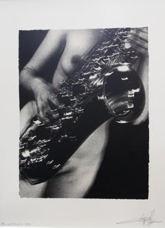 J PALMER Naked Sax Artistic Fotografie