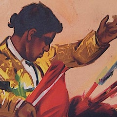 Bullfighting Poster - Seville, 21 April 1947