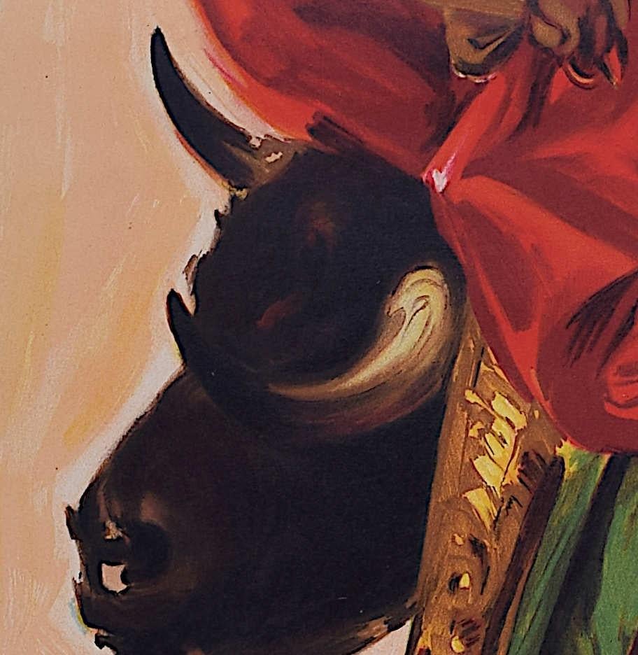 Bullfighting Poster - Seville, 21 April 1947 - Other Art Style Print by Juan Reus 