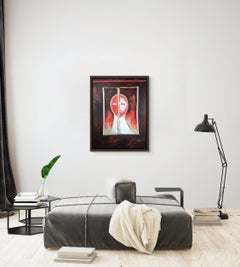 Portrait sans titre du maître cubain Juan Roberto Diago