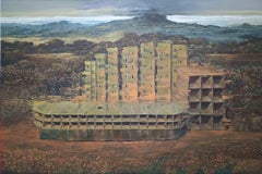 Entrambi - Dipinto a olio di Juan Rodrigo Piedrahita Escobar - 2022