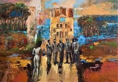 The Alamo -  Painting by Juan Rodrigo Piedrahita Escobar - 2023
