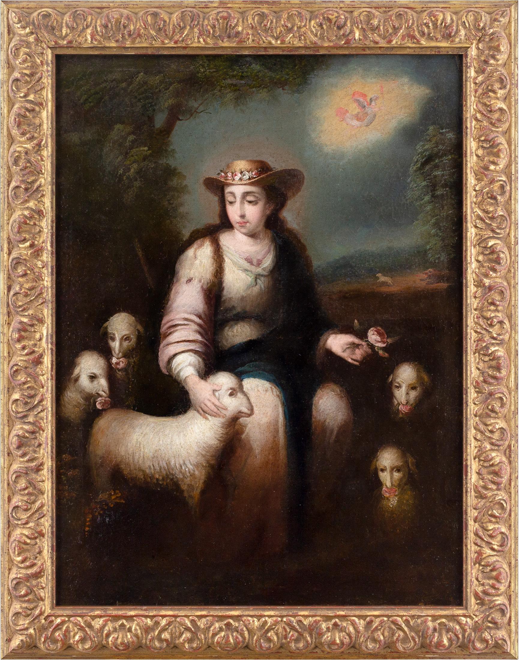 Juan Ruiz Soriano (Kreis), Die Göttliche Hirtin (La Divina Pastora)