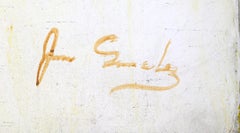 Urla primordiali, dipinto astratto olio su tela di Juan Sanchez Juarez