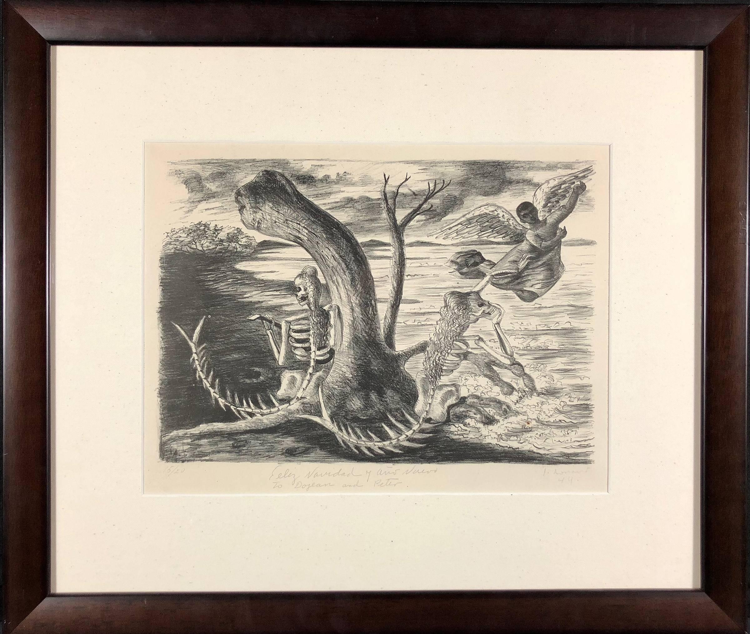 Angel of the Mermaids - Print by Juan Soriano