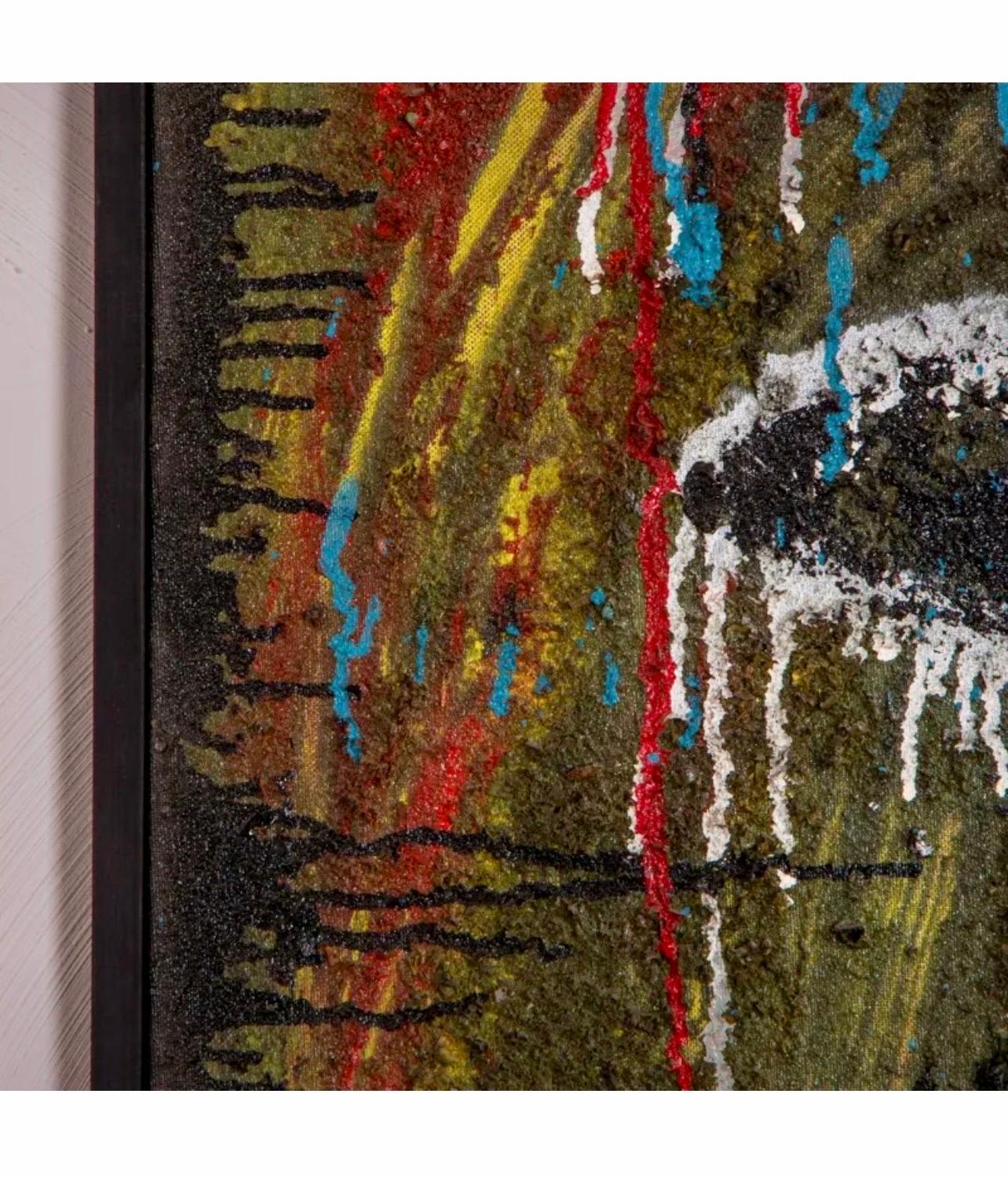 Large Spanish Contemporary Art Juan Suarez Abstract Bold Painting Triptych Group For Sale 1