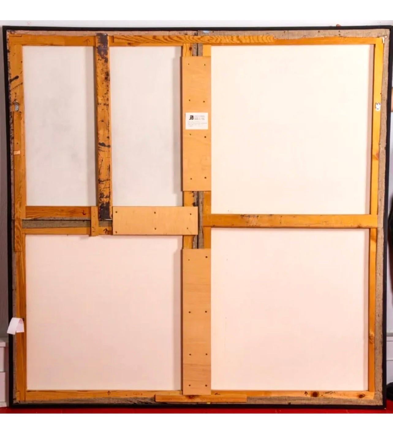 Large Spanish Contemporary Art Juan Suarez Abstract Bold Painting Triptych Group For Sale 6