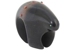 Juan Tafoya Pueblo Native American Bear Pottery Sculpture