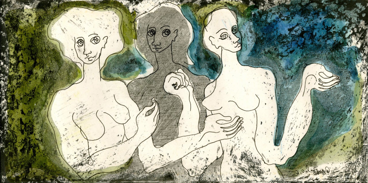 Title Unreadable “_______ _______ No. 102” - Mixed Media Art by Juan Velasquez Diaz